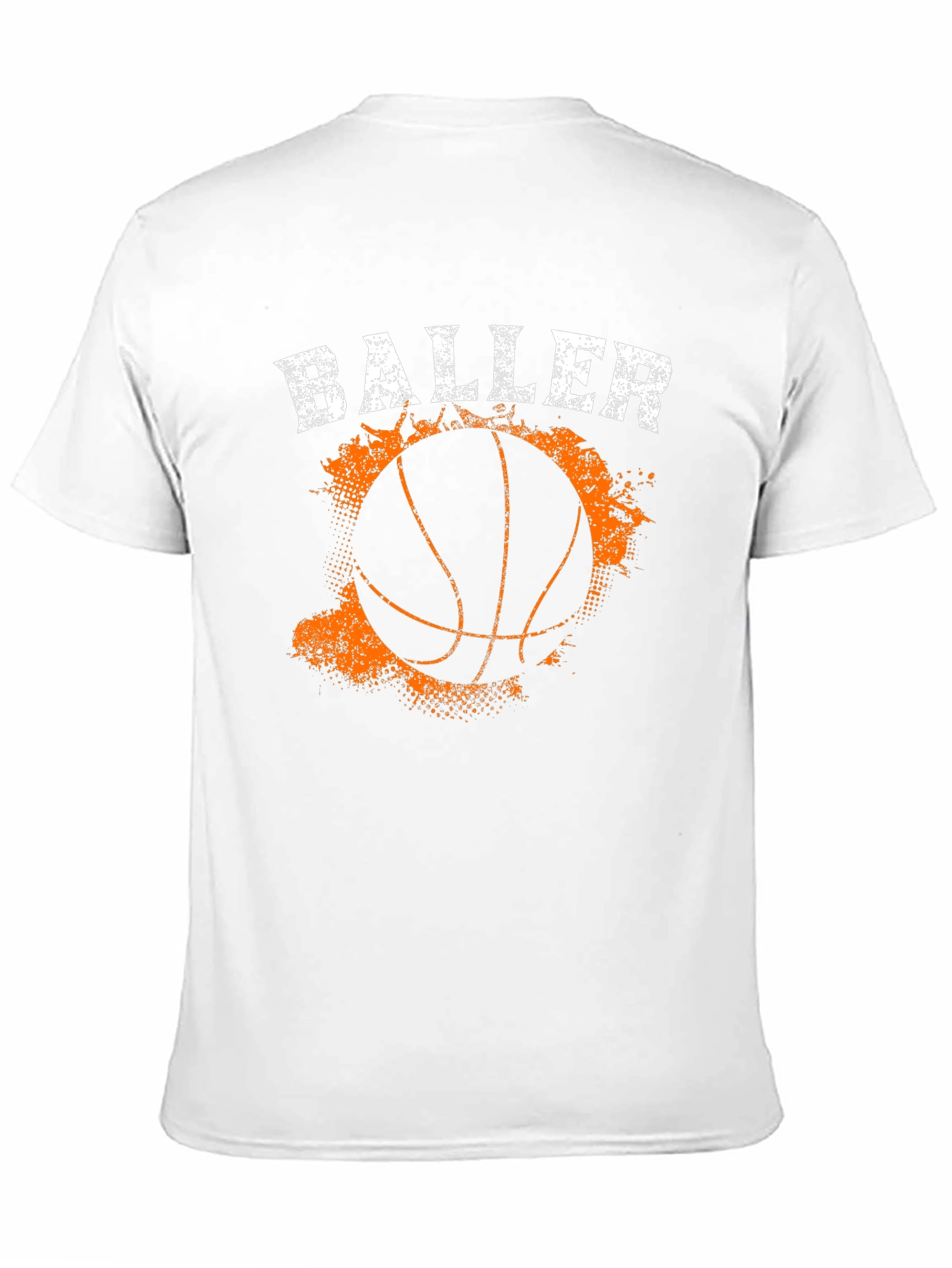 Baller Graphic T-Shirt - Basketball Design