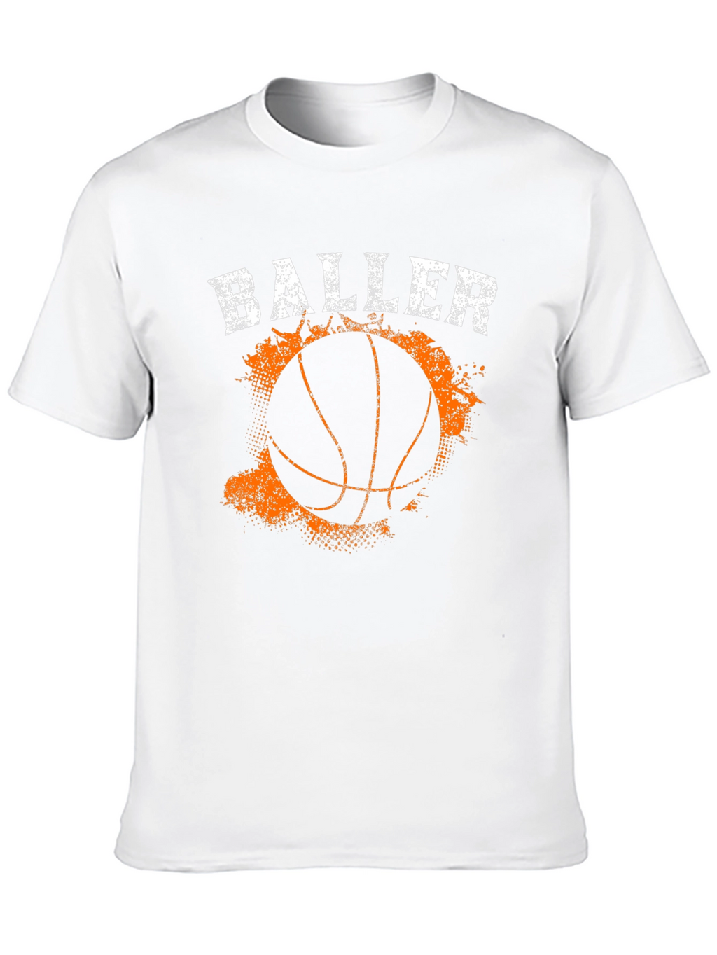 Baller Graphic T-Shirt - Basketball Design