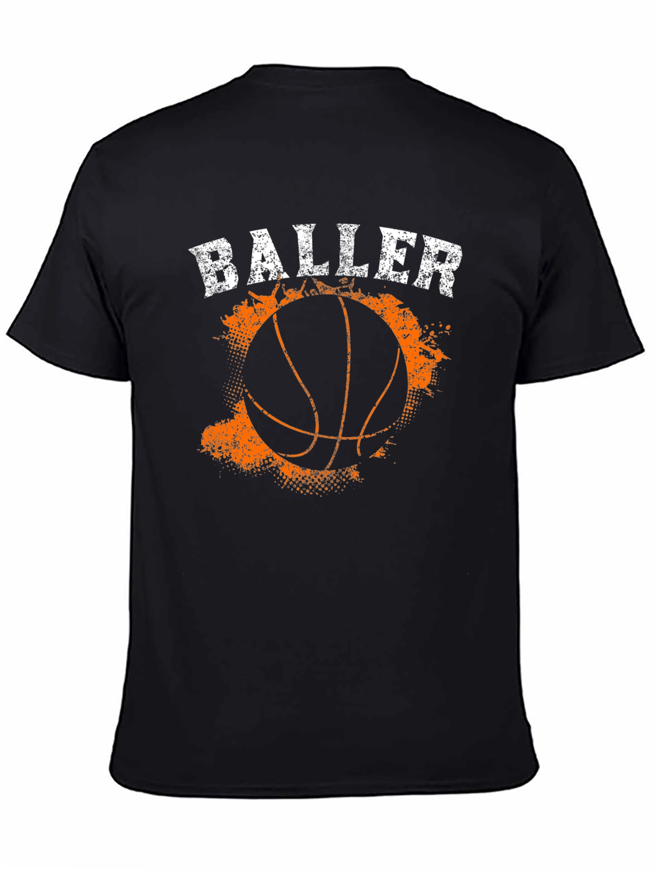 Baller Graphic T-Shirt - Basketball Design