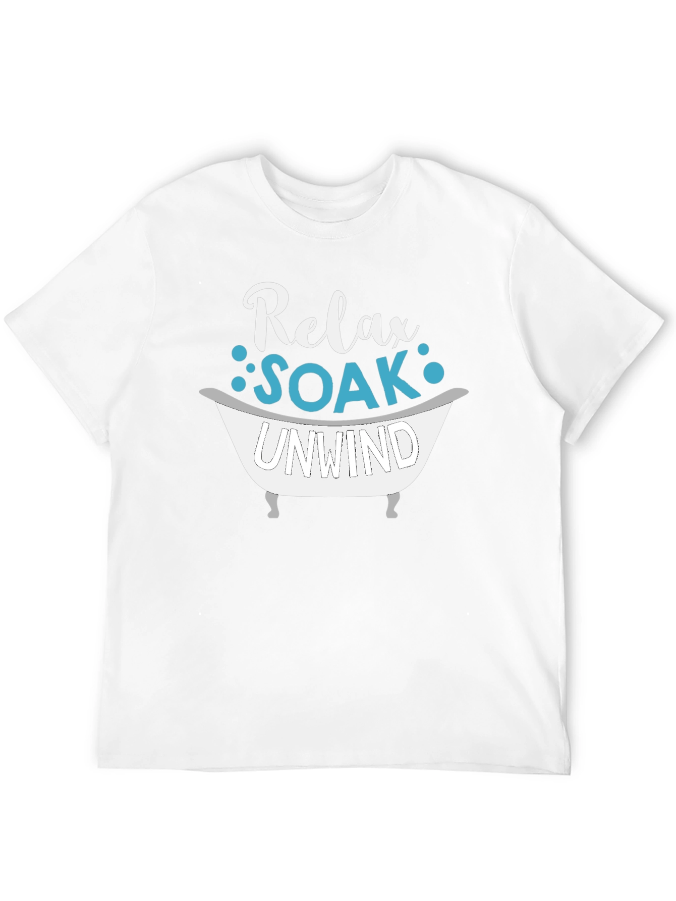Relax Soak Unwind T-Shirt - Bath Lover Tee