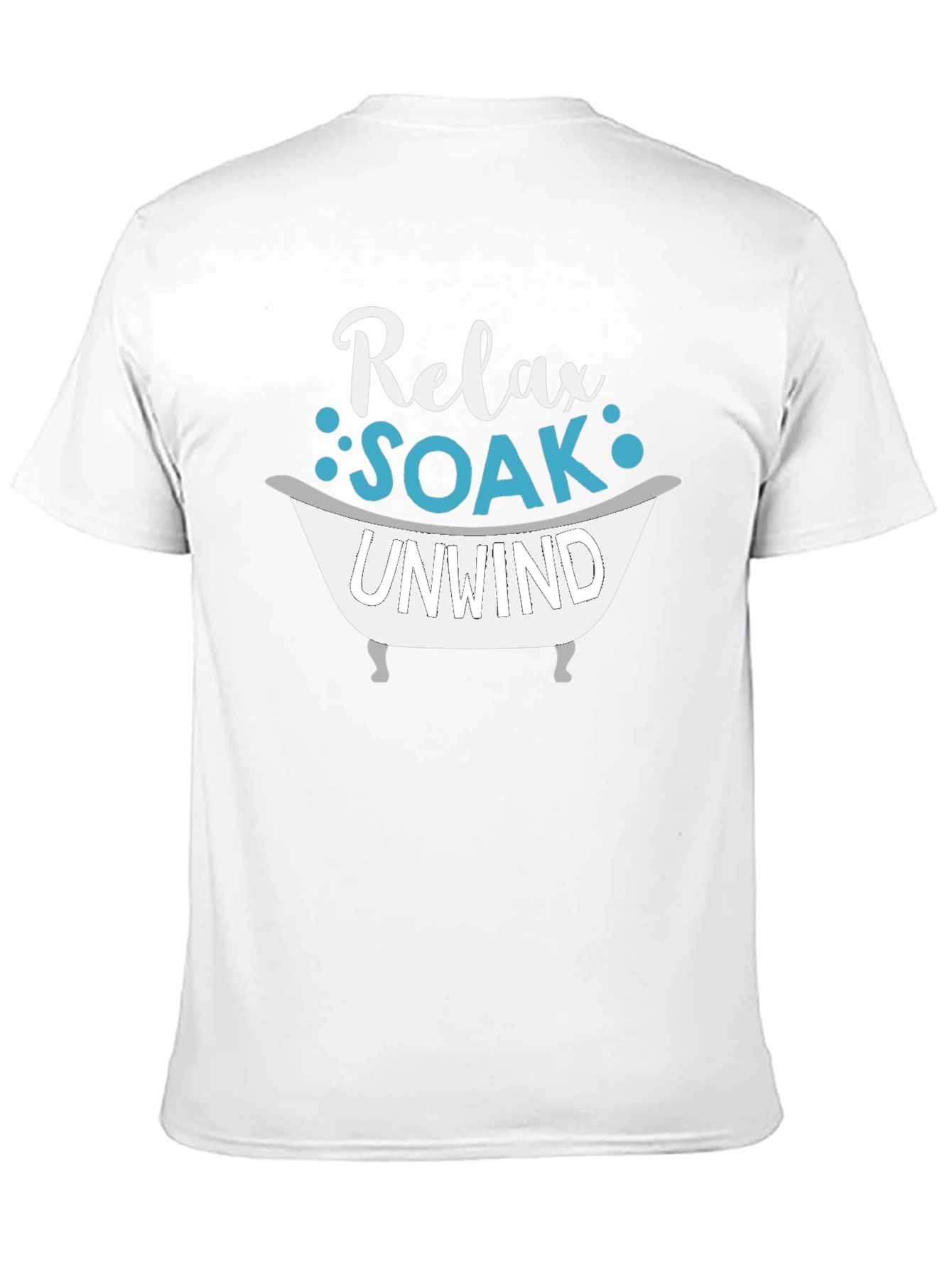 Relax Soak Unwind T-Shirt - Bath Lover Tee