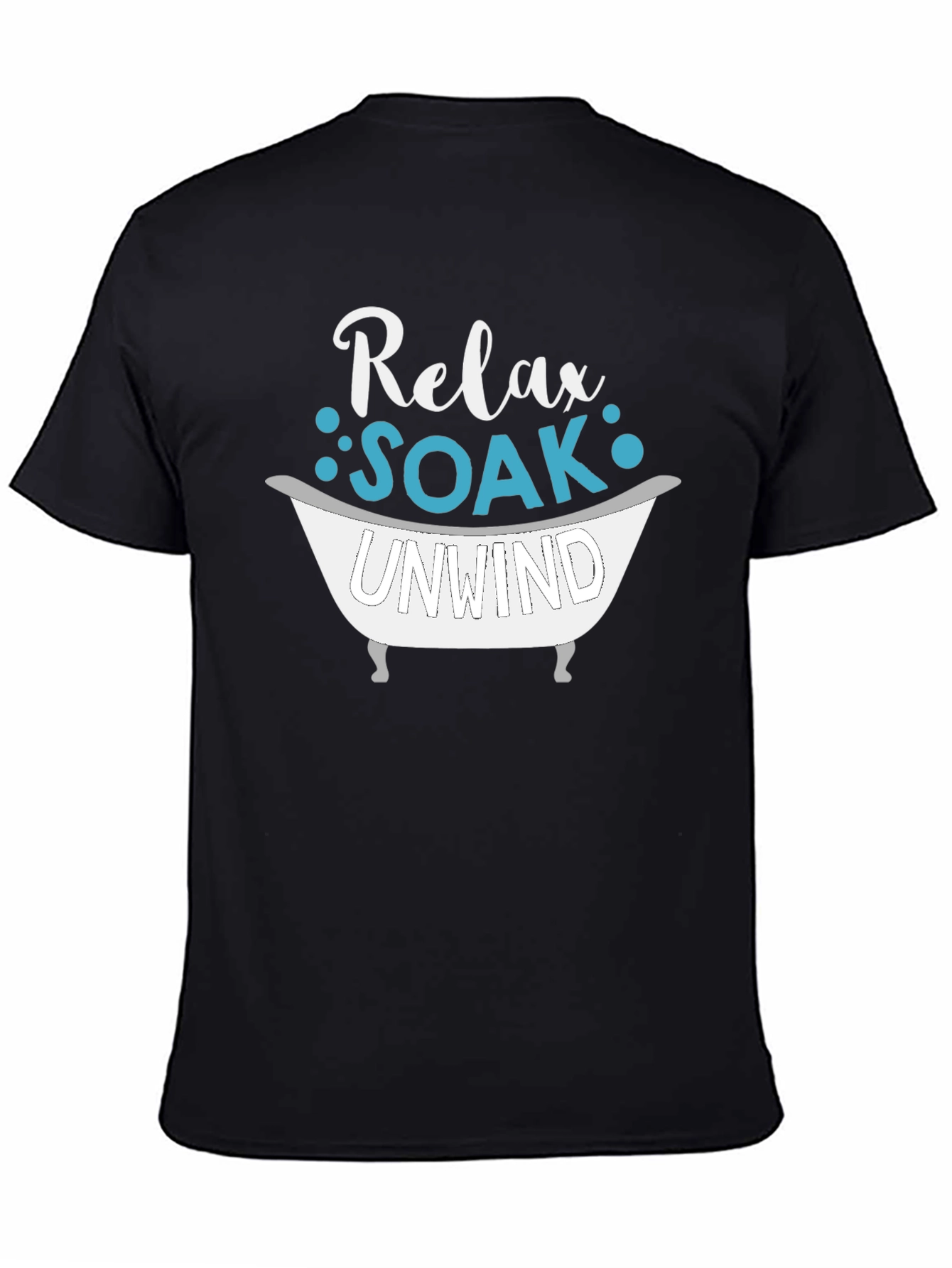 Relax Soak Unwind T-Shirt - Bath Lover Tee