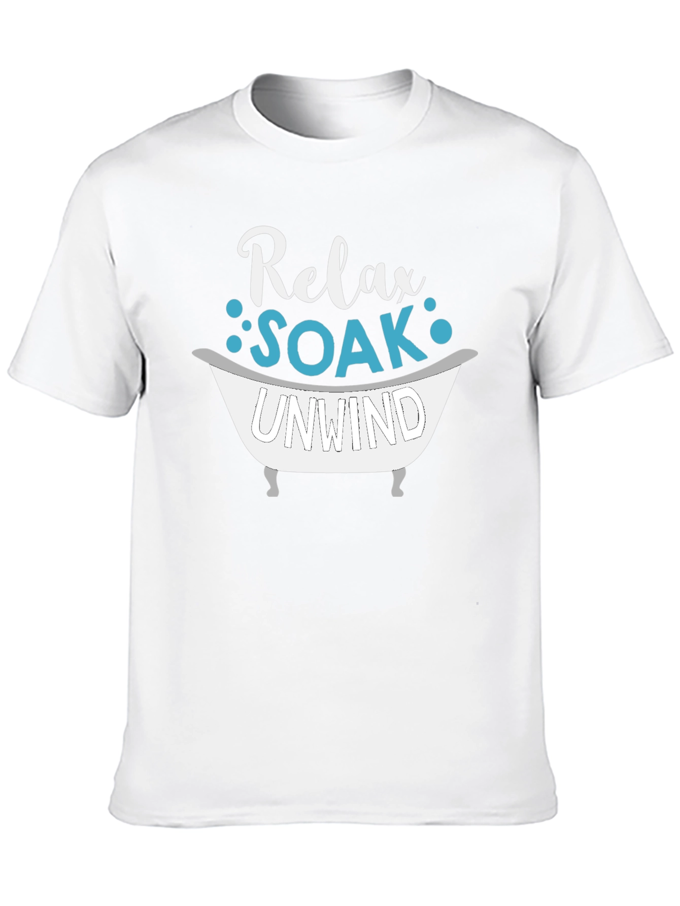 Relax Soak Unwind T-Shirt - Bath Lover Tee