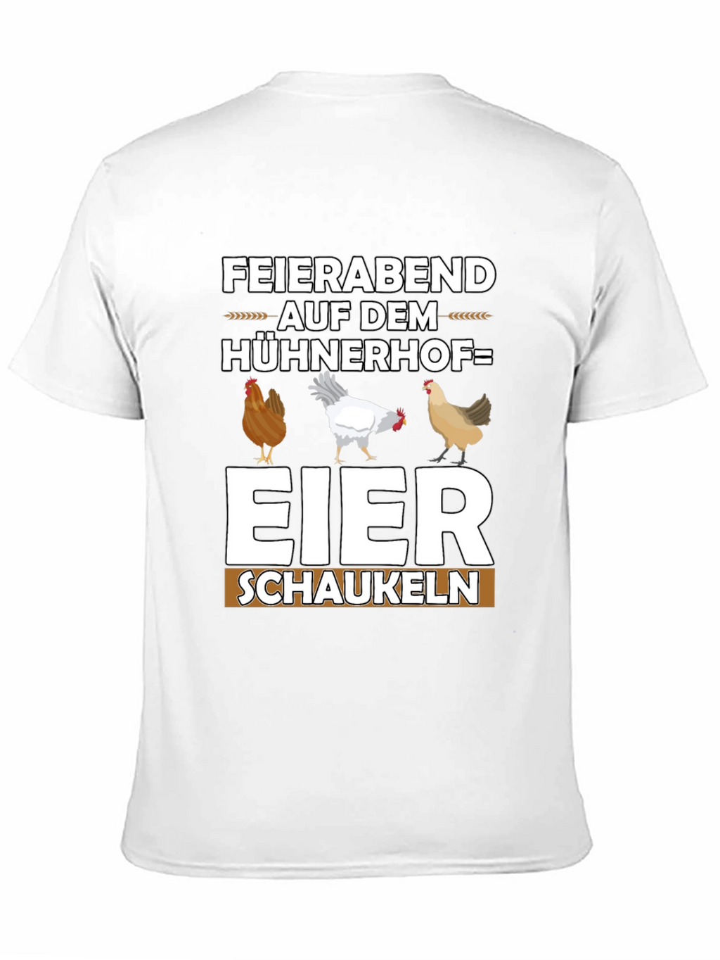 Funny Chicken Coop T-Shirt - Eier Schaukeln