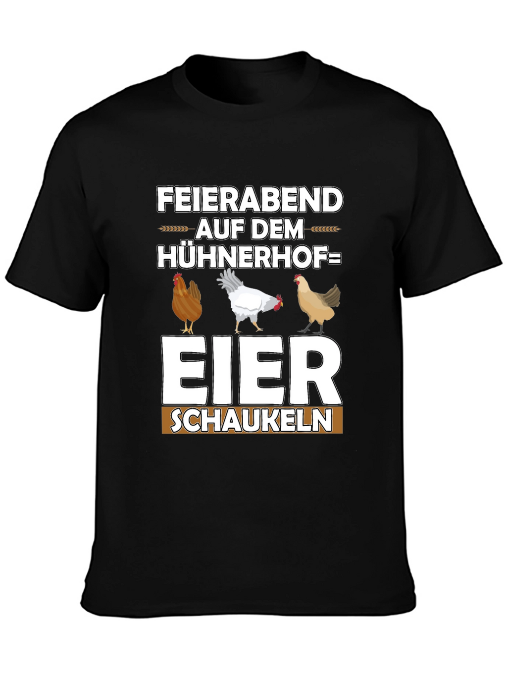 Funny Chicken Coop T-Shirt - Eier Schaukeln
