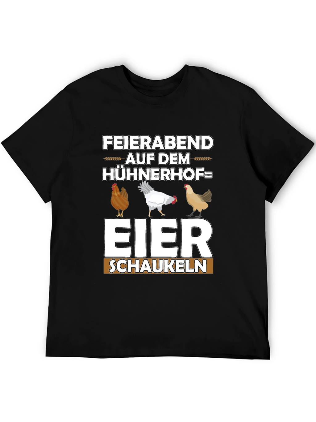 Funny Chicken Coop T-Shirt - Eier Schaukeln