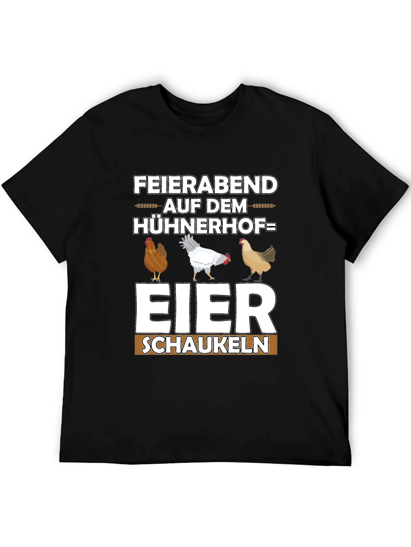 Funny Chicken Coop T-Shirt - Eier Schaukeln
