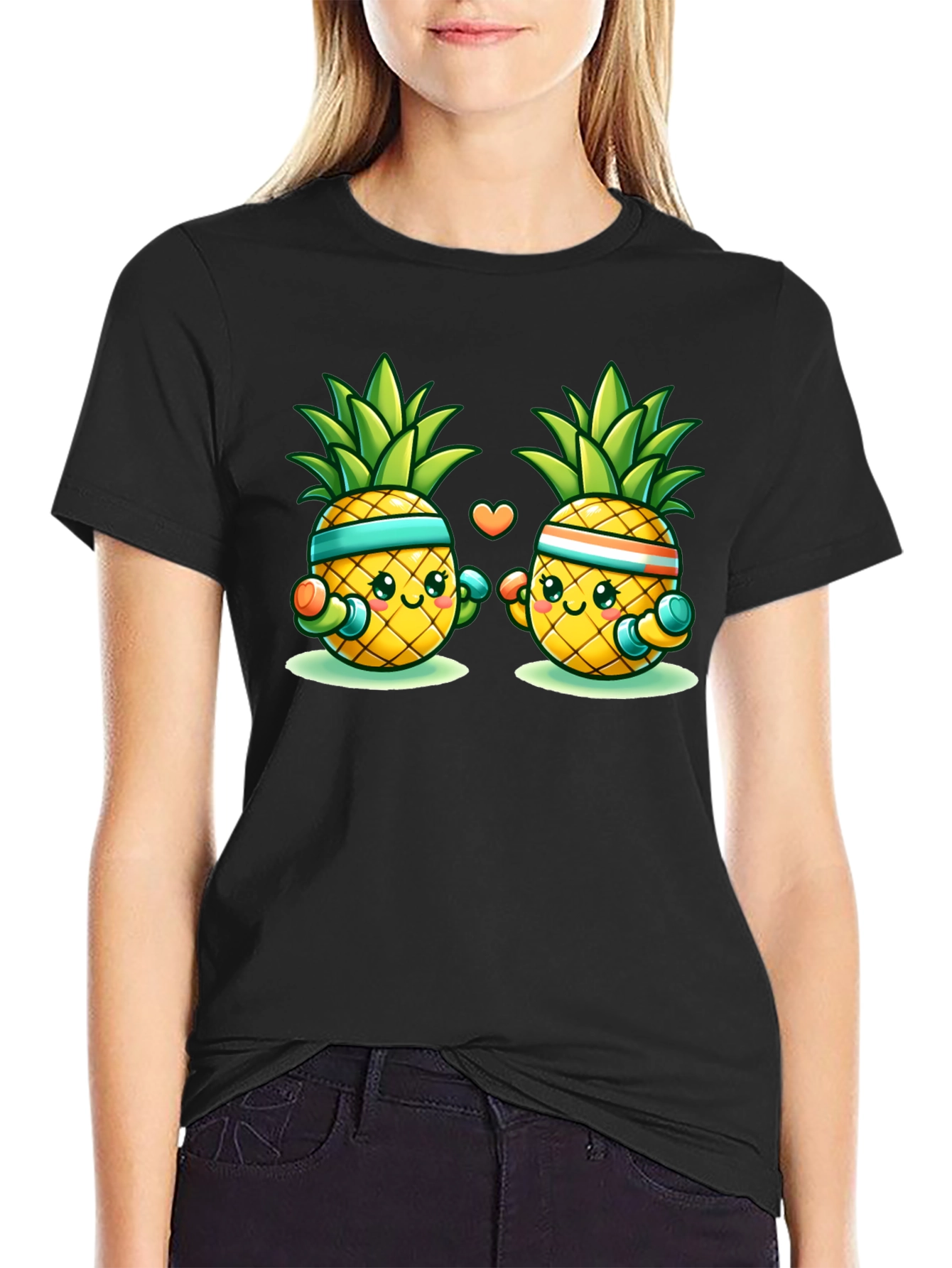 Workout Pineapple Graphic Tee