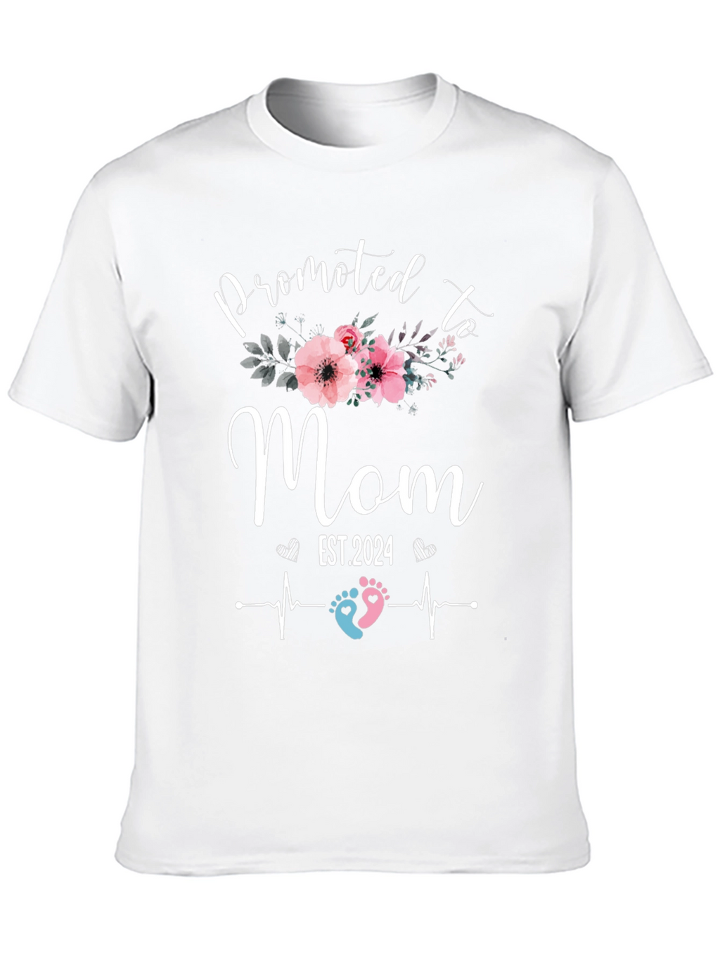 Promoted to Mom 2024 T-Shirt