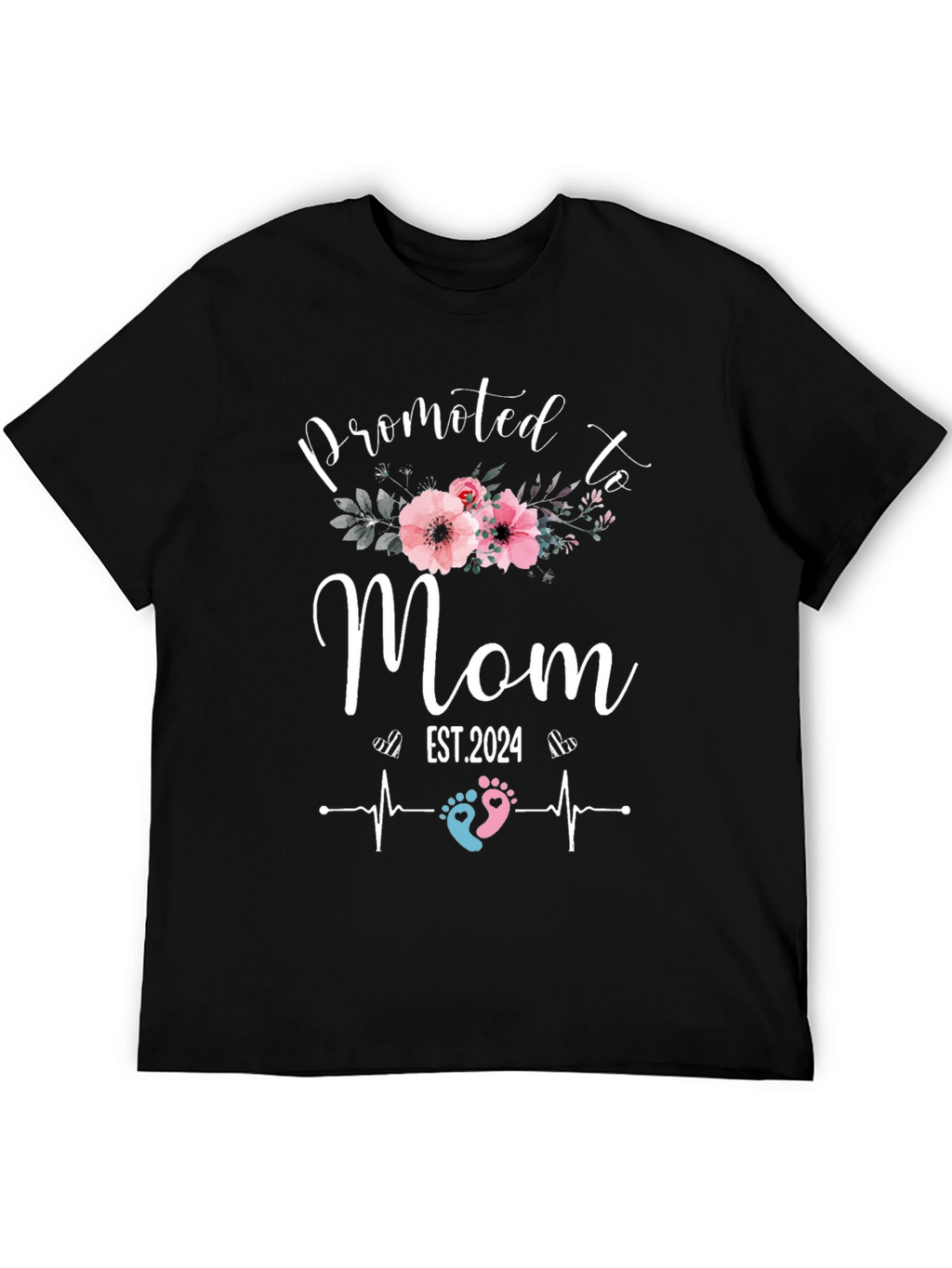 Promoted to Mom 2024 T-Shirt