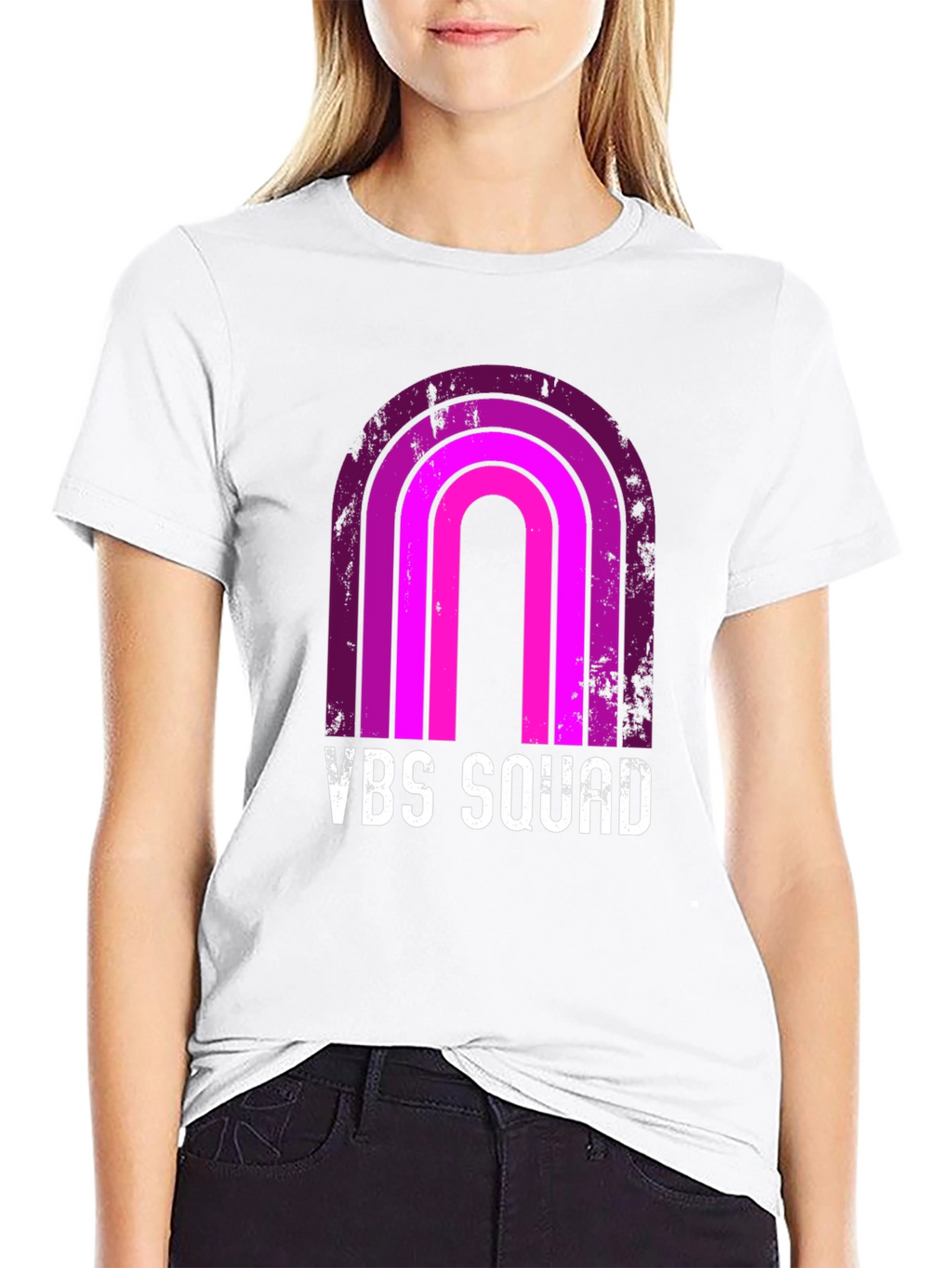 VBS Squad Retro Rainbow T-Shirt