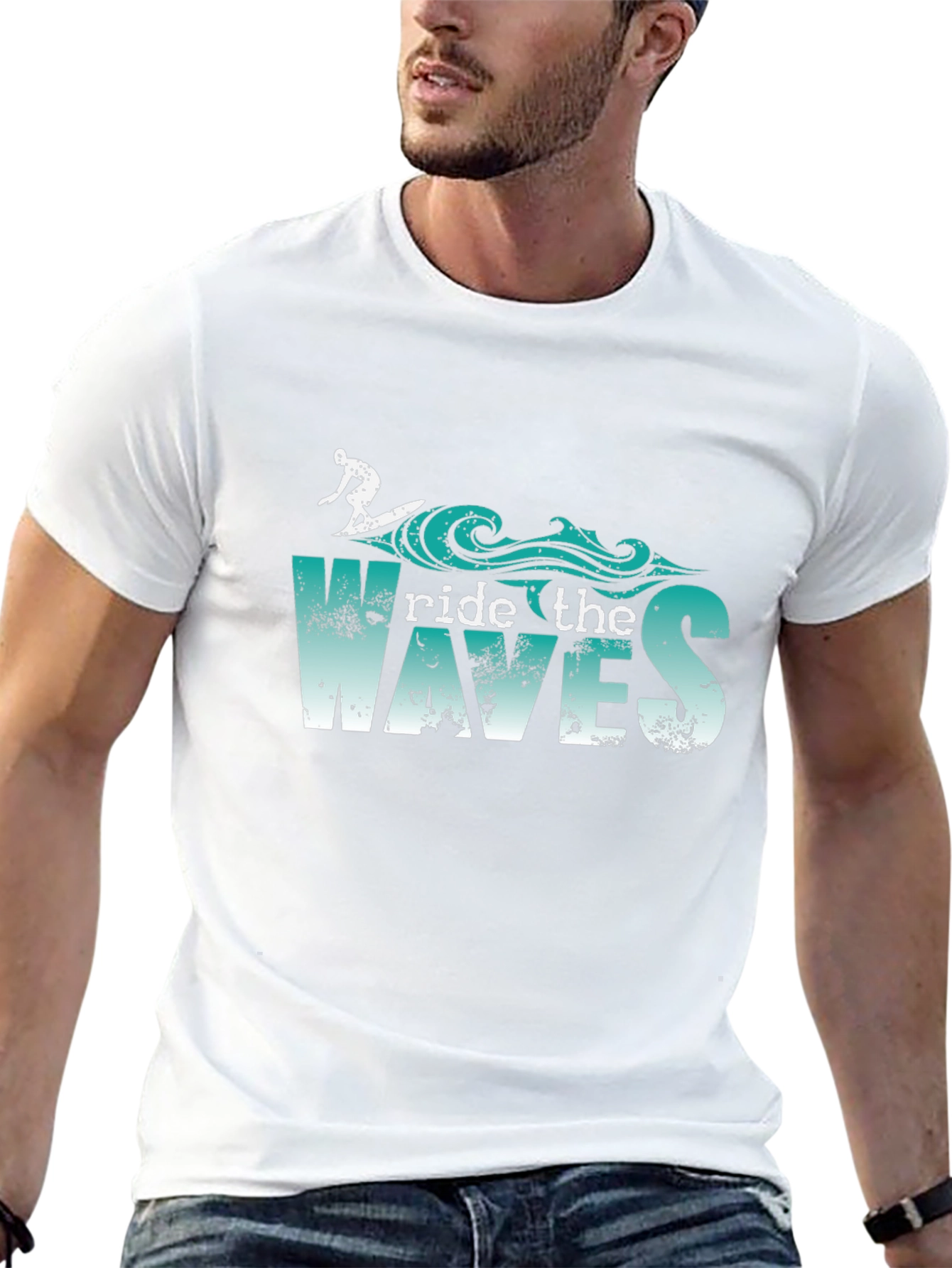 Ride the Waves Graphic T-Shirt