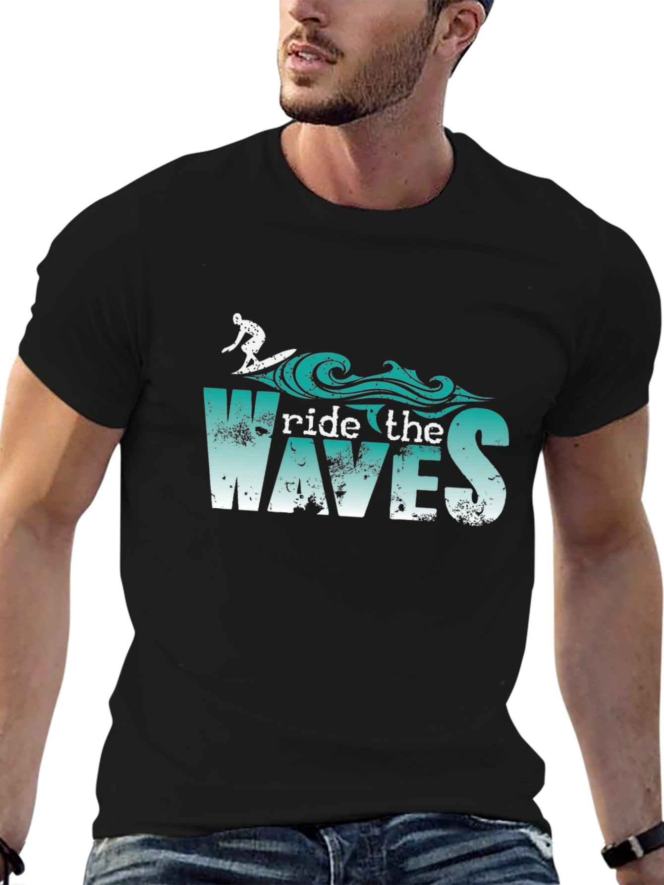 Ride the Waves Graphic T-Shirt