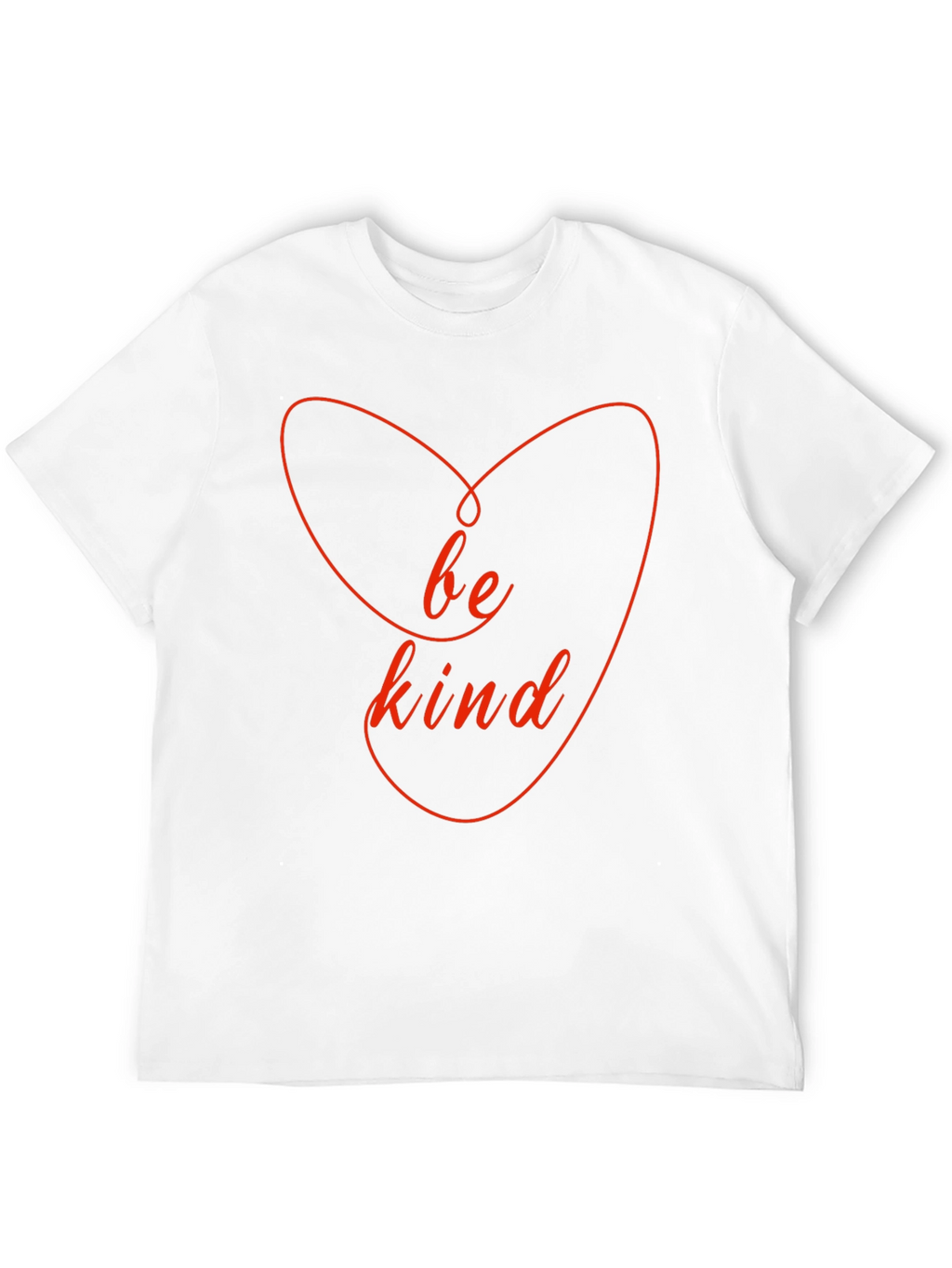 Be Kind Heart T-Shirt - Black
