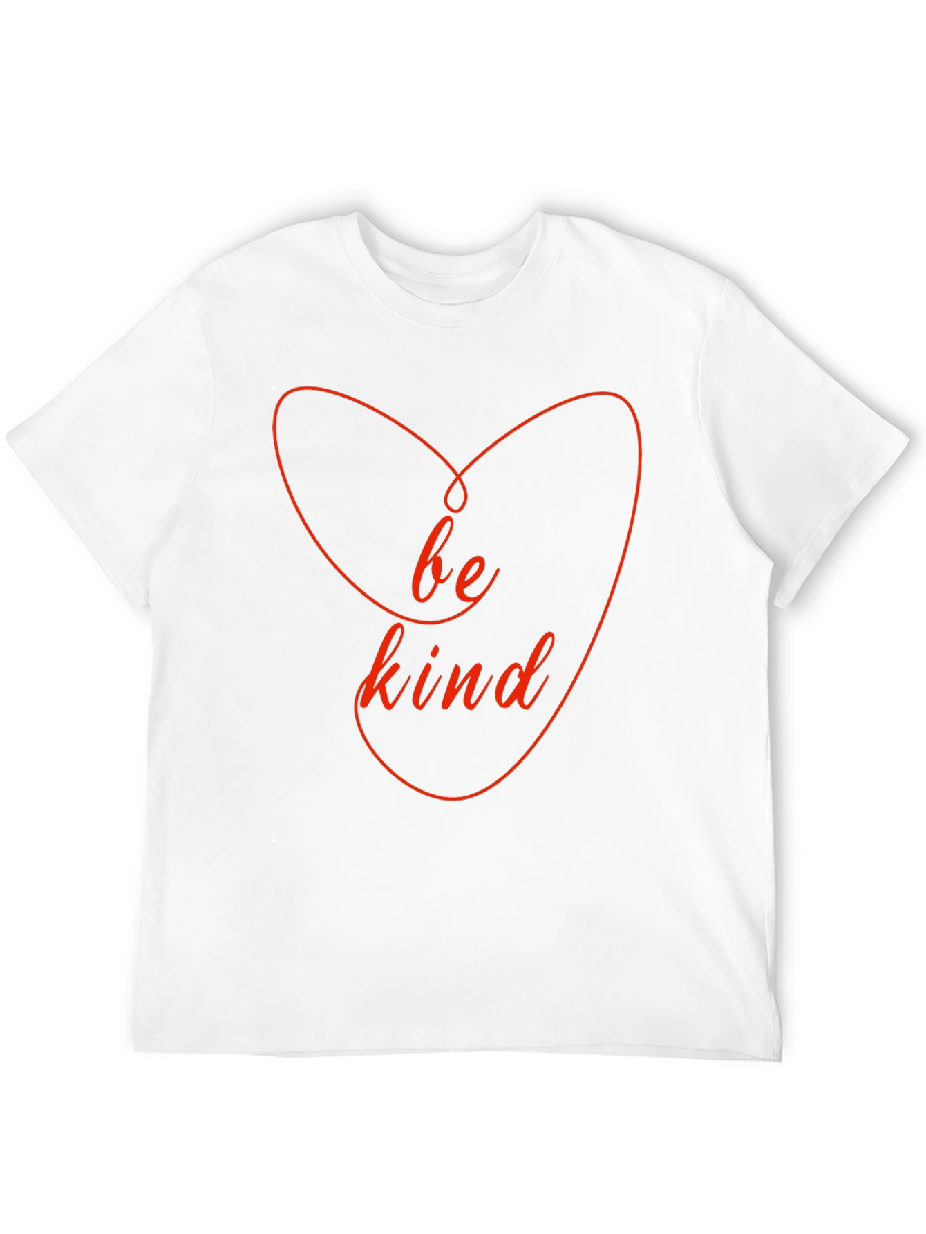 Be Kind Heart T-Shirt - Black