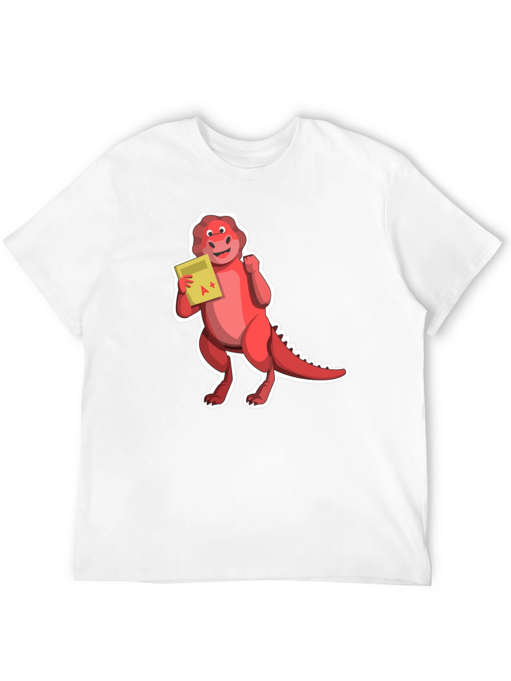 Dino A+ T-Shirt - Black Short Sleeve