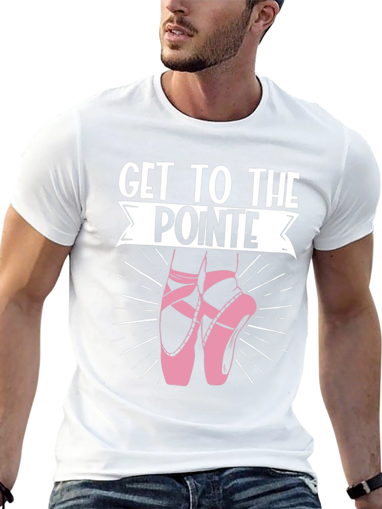 Get to the Pointe T-Shirt - Ballet Dance Tee