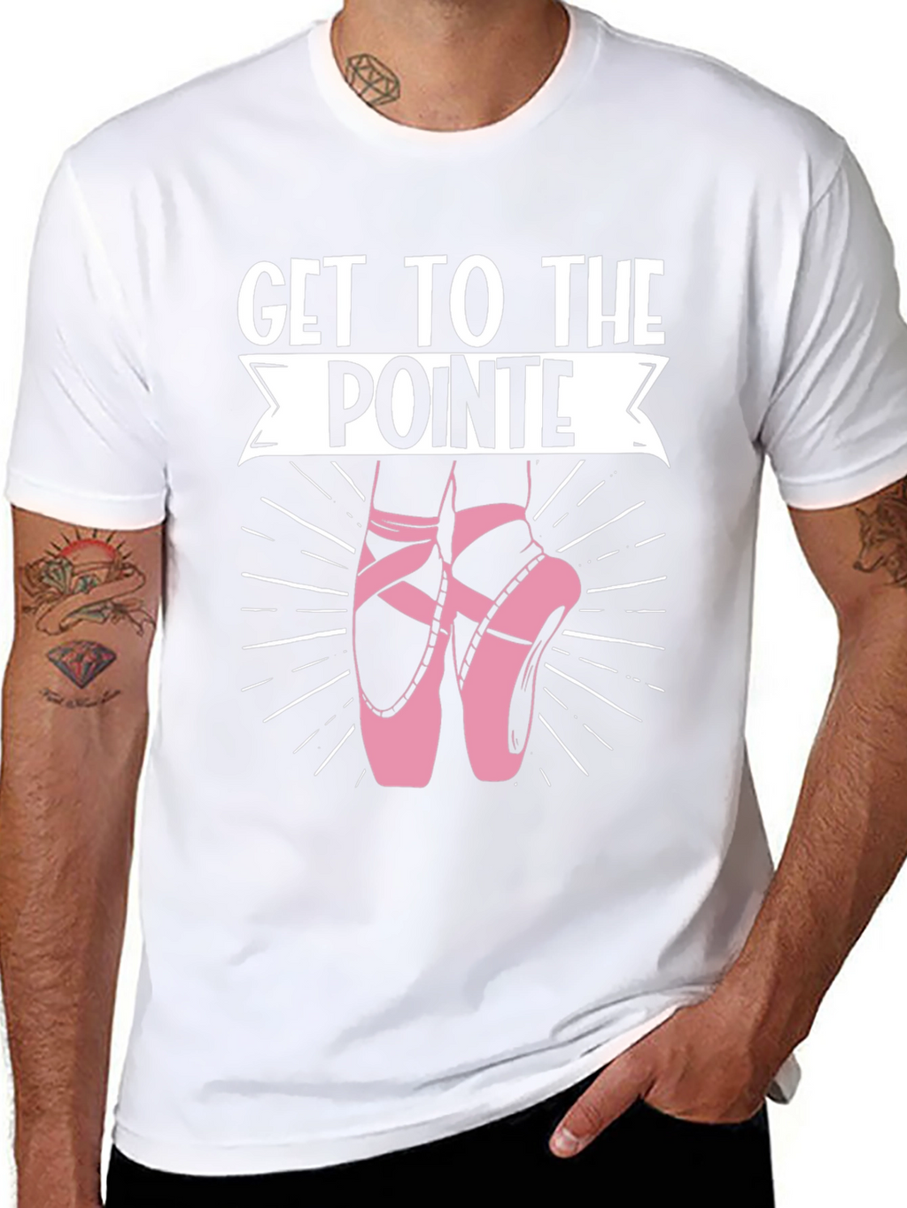 Get to the Pointe T-Shirt - Ballet Dance Tee