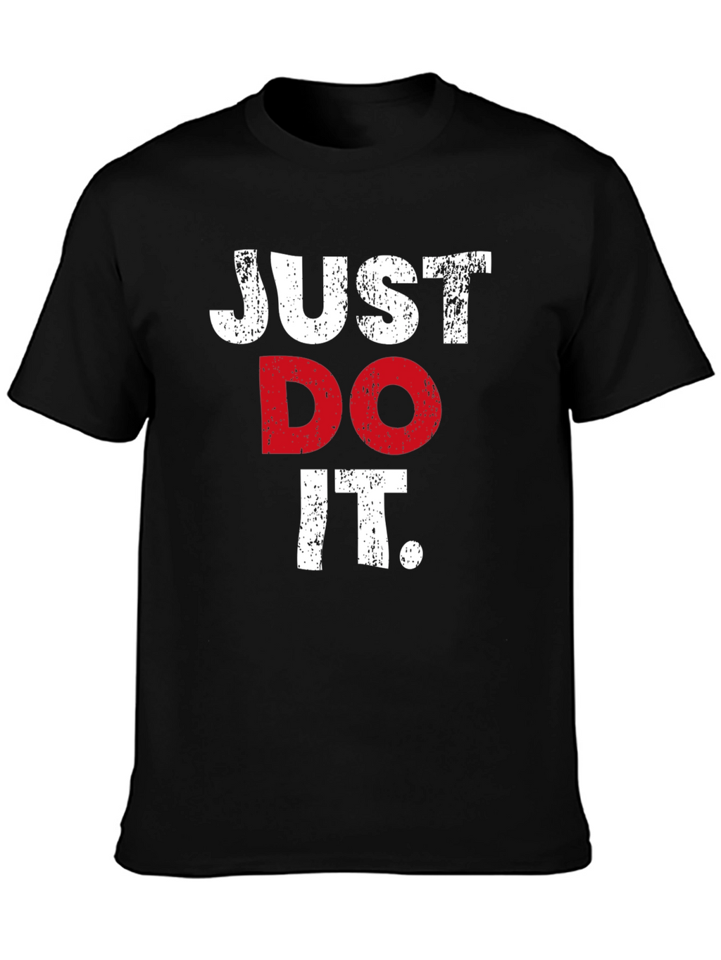 Just Do It Graphic Tee - Black