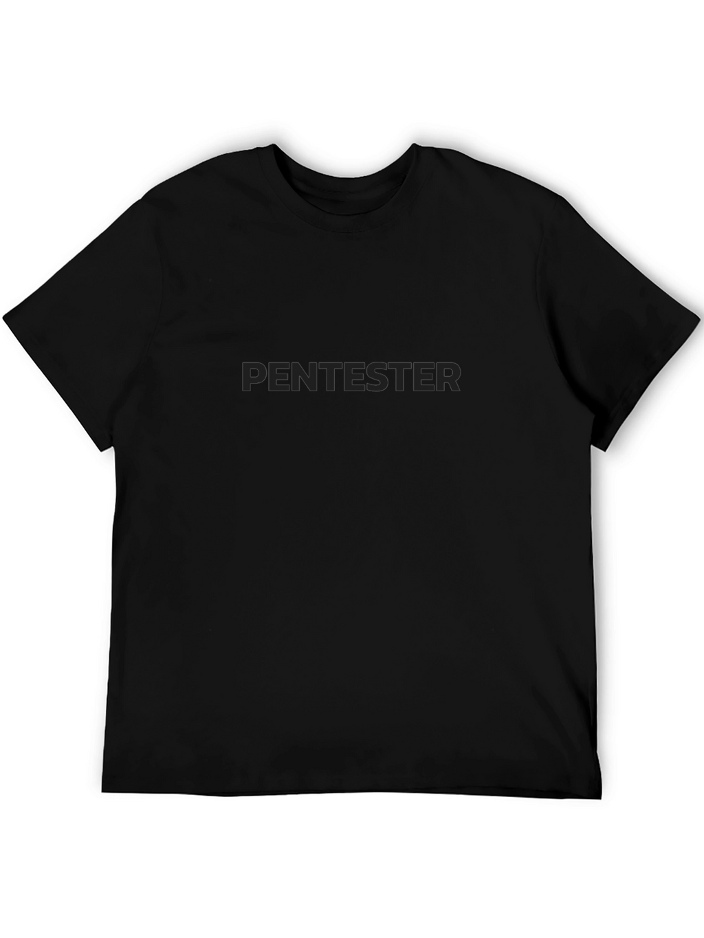 Pentester Black T-Shirt - Ethical Hacking Tee