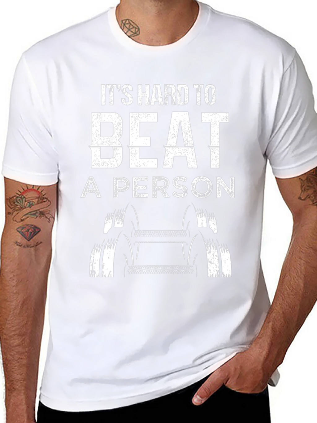 Its Hard to Beat A Person T-Shirt