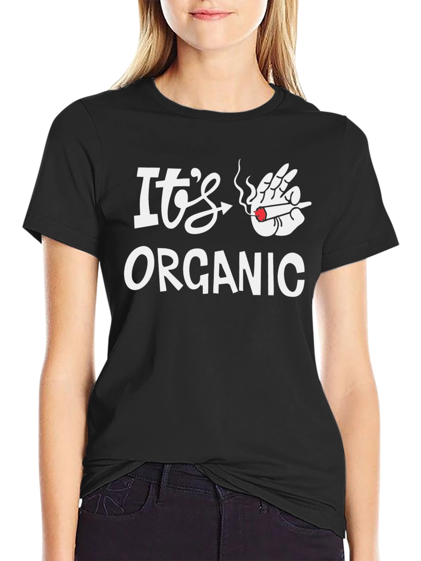 Its Organic Graphic Tee - Novelty Humor T-Shirt