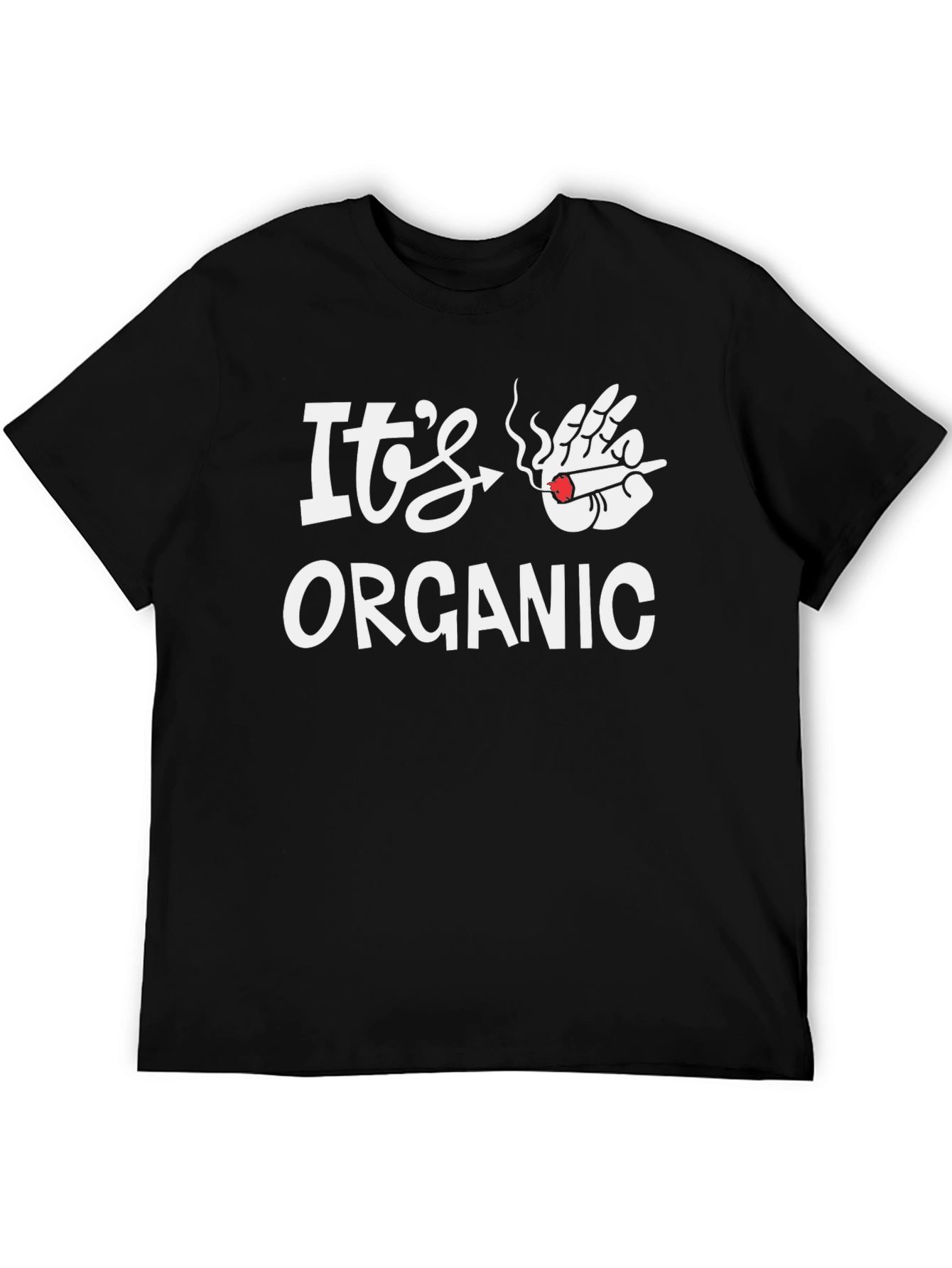 Its Organic Graphic Tee - Novelty Humor T-Shirt