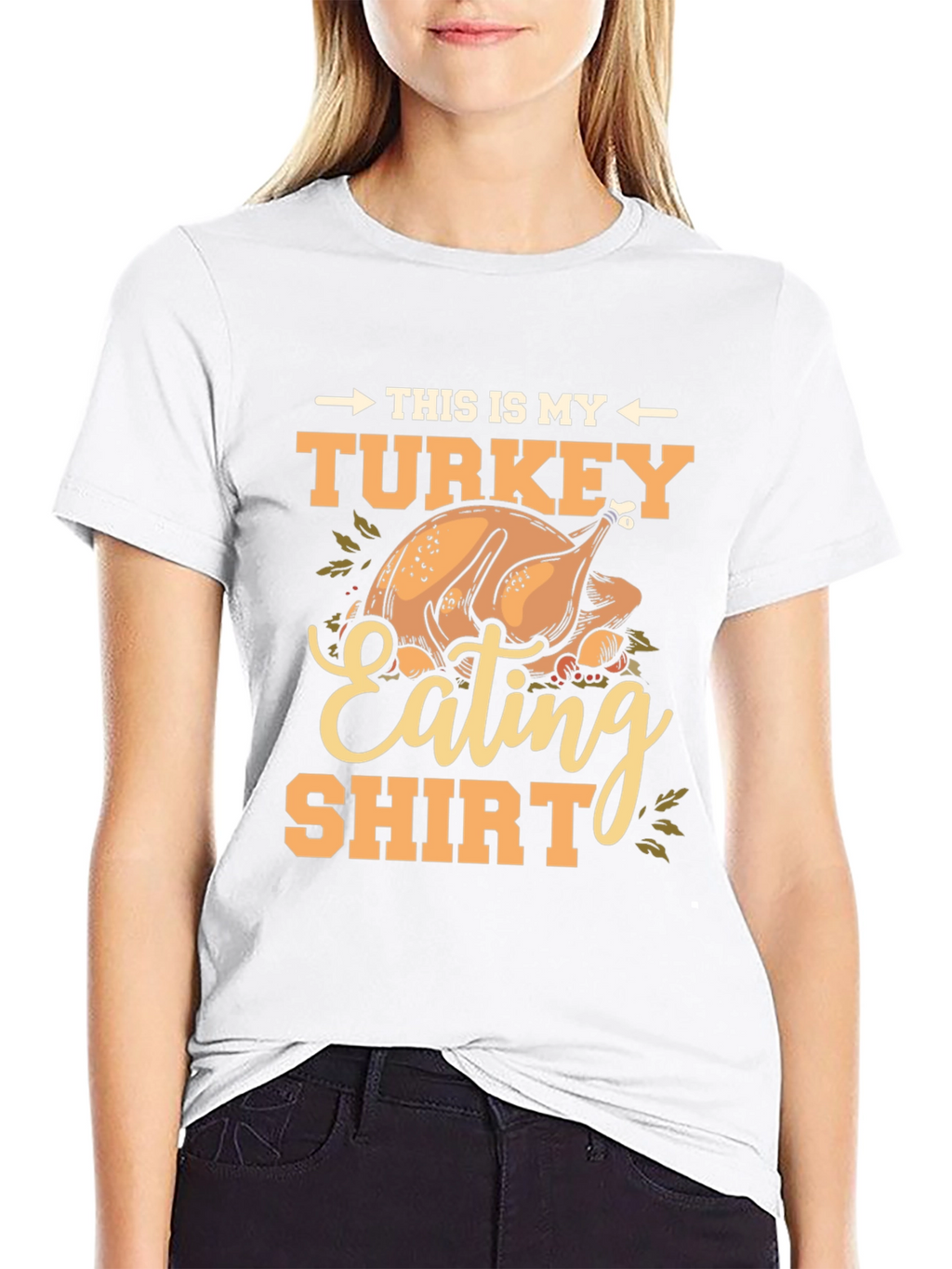 Turkey Eating Shirt - Thanksgiving T-Shirt