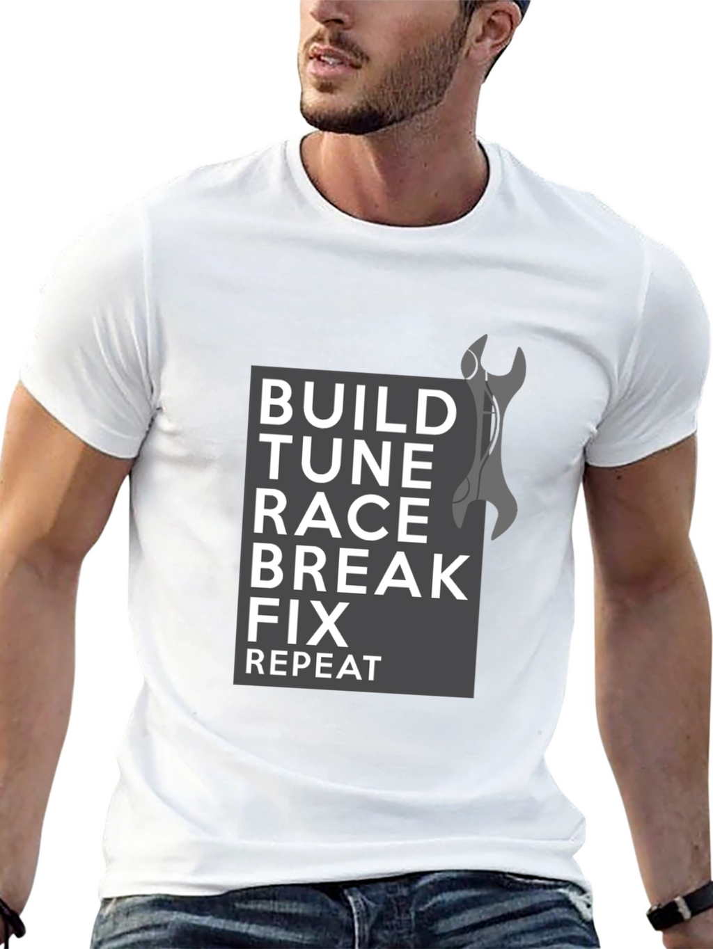 Build Tune Race T-Shirt - Car Enthusiast Tee