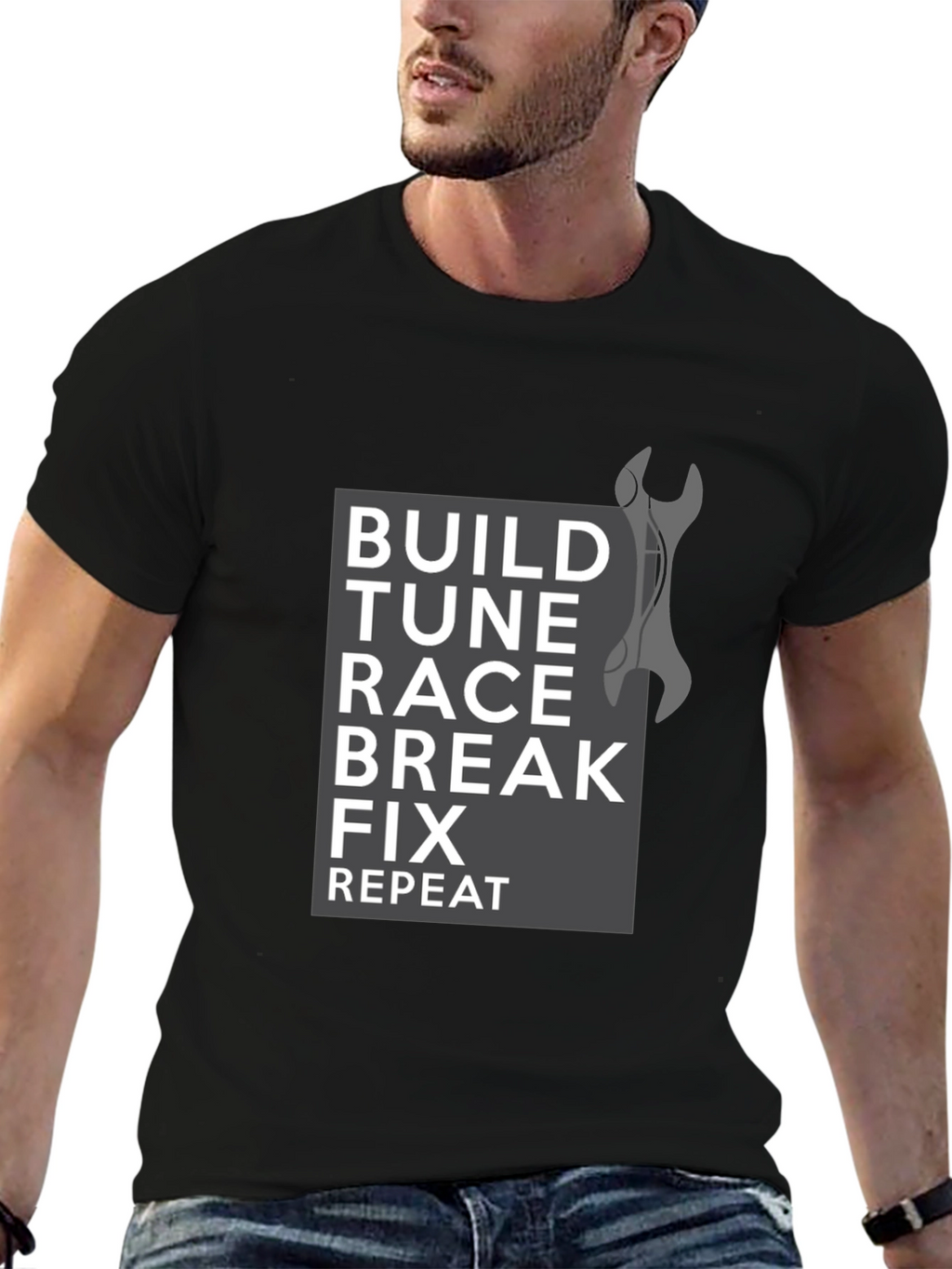 Build Tune Race T-Shirt - Car Enthusiast Tee