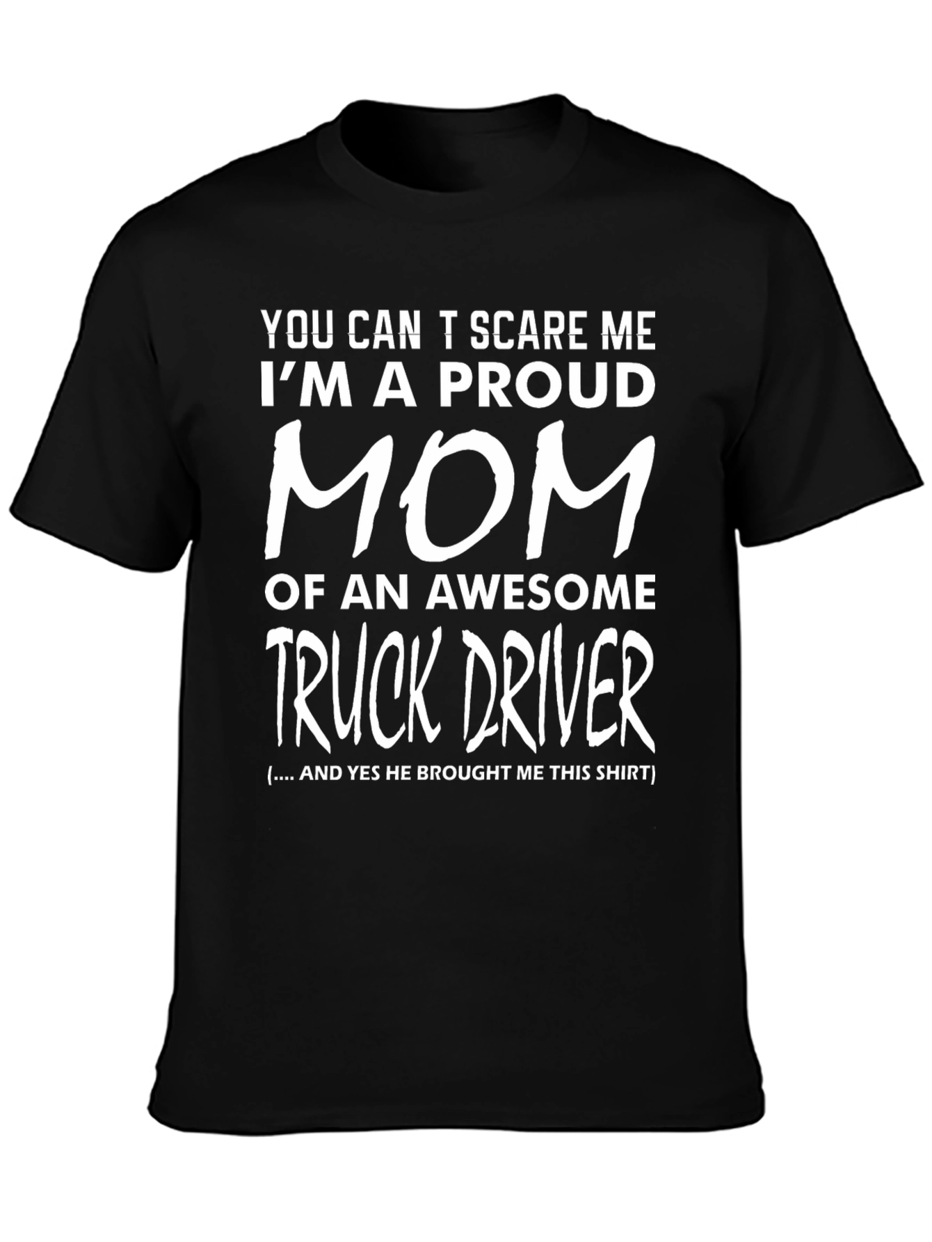 Proud Trucker Mom Graphic Tee