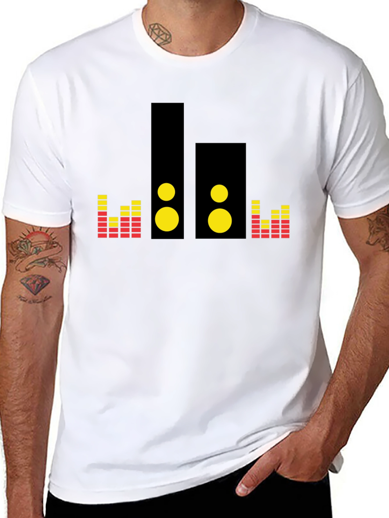 Cool Retro Equalizer T-Shirt