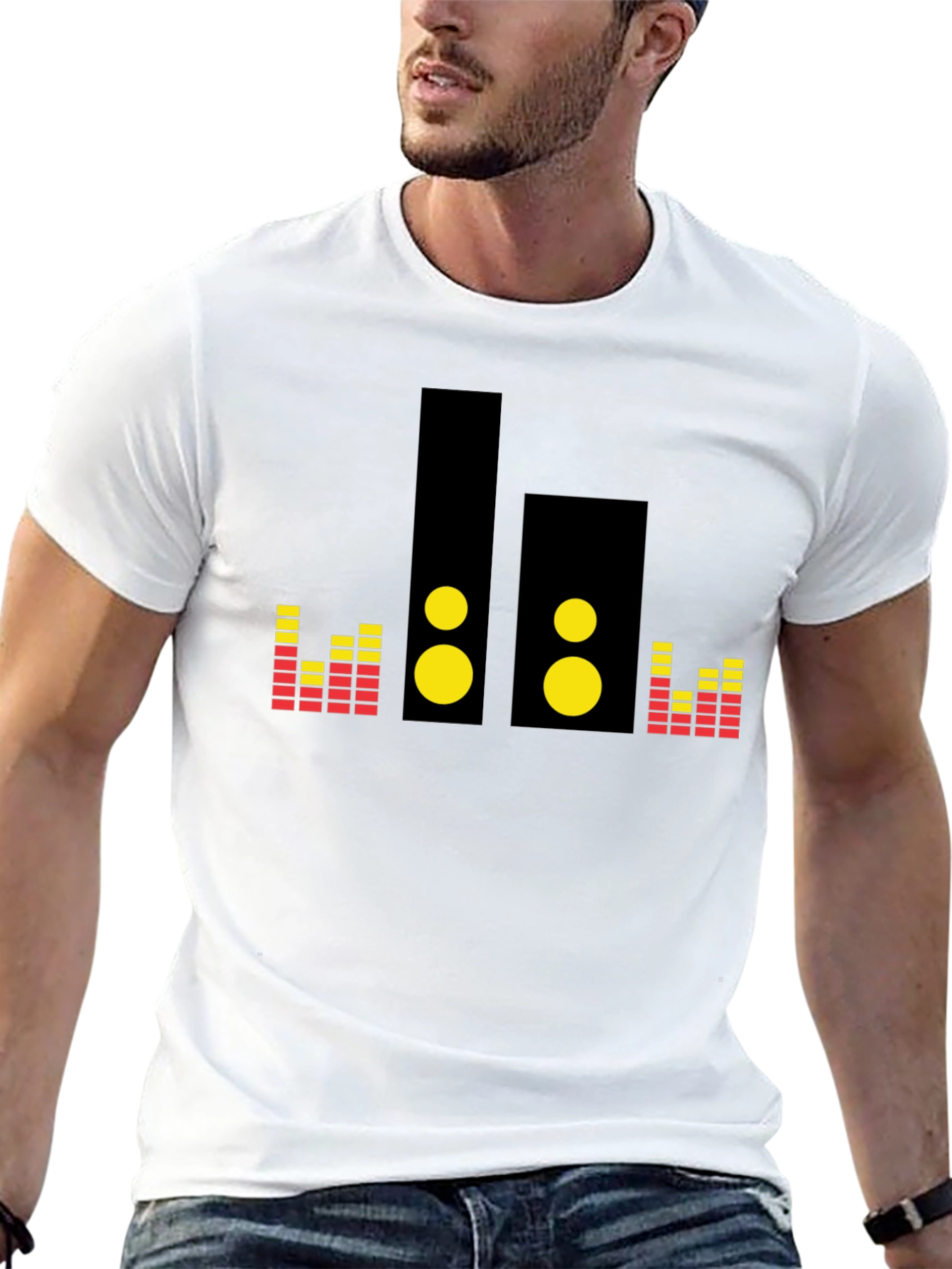Cool Retro Equalizer T-Shirt