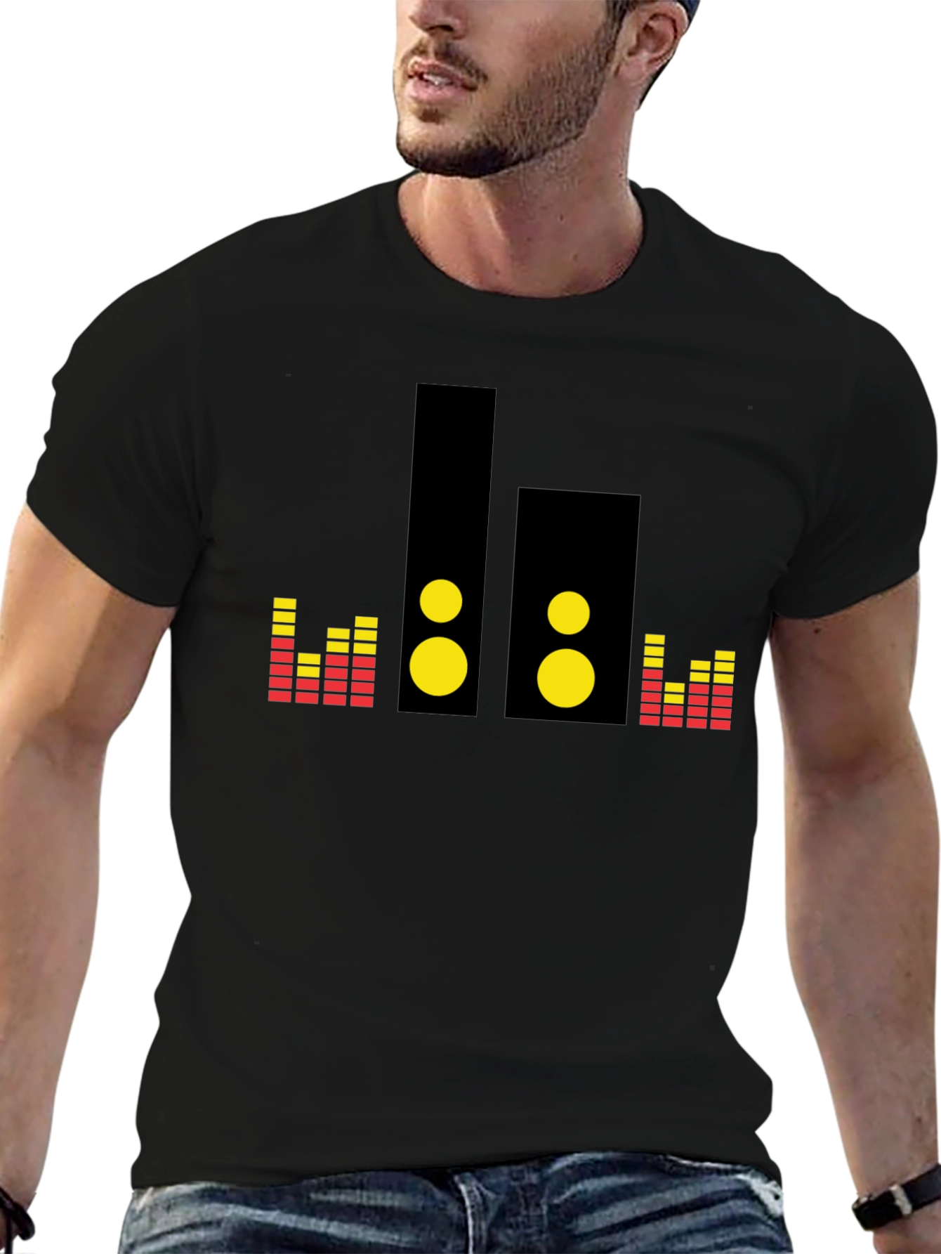 Cool Retro Equalizer T-Shirt
