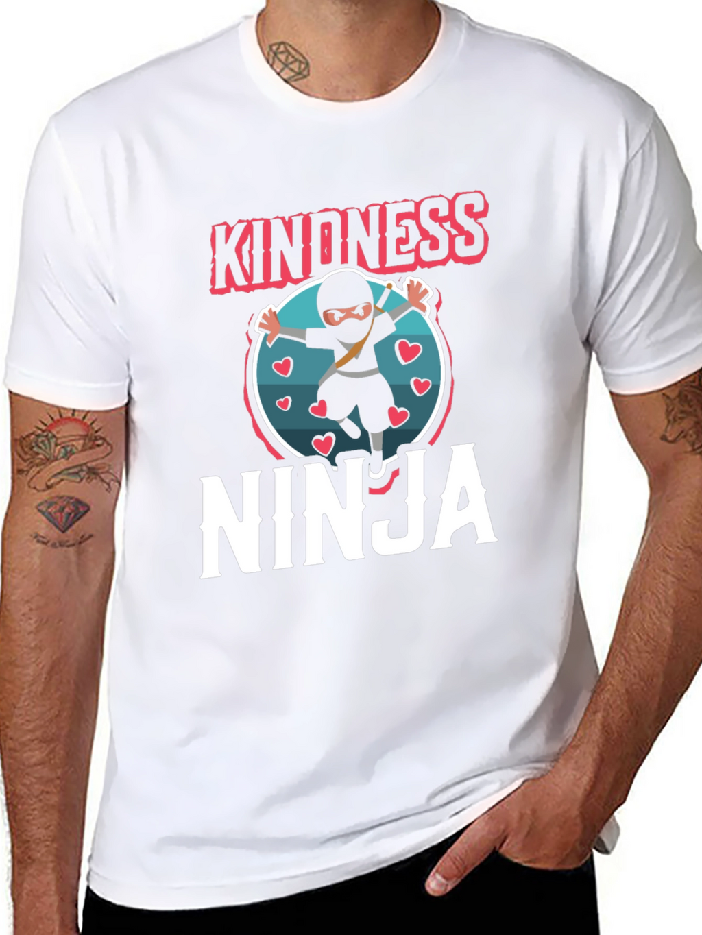 Kindness Ninja Graphic T-Shirt - Unisex