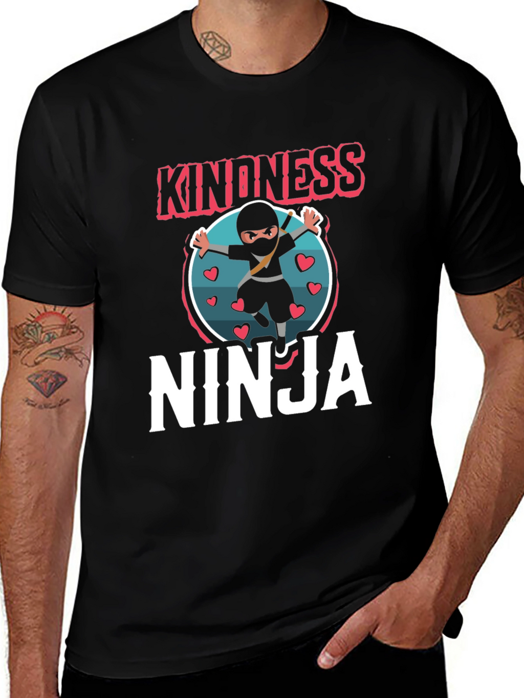 Kindness Ninja Graphic T-Shirt - Unisex