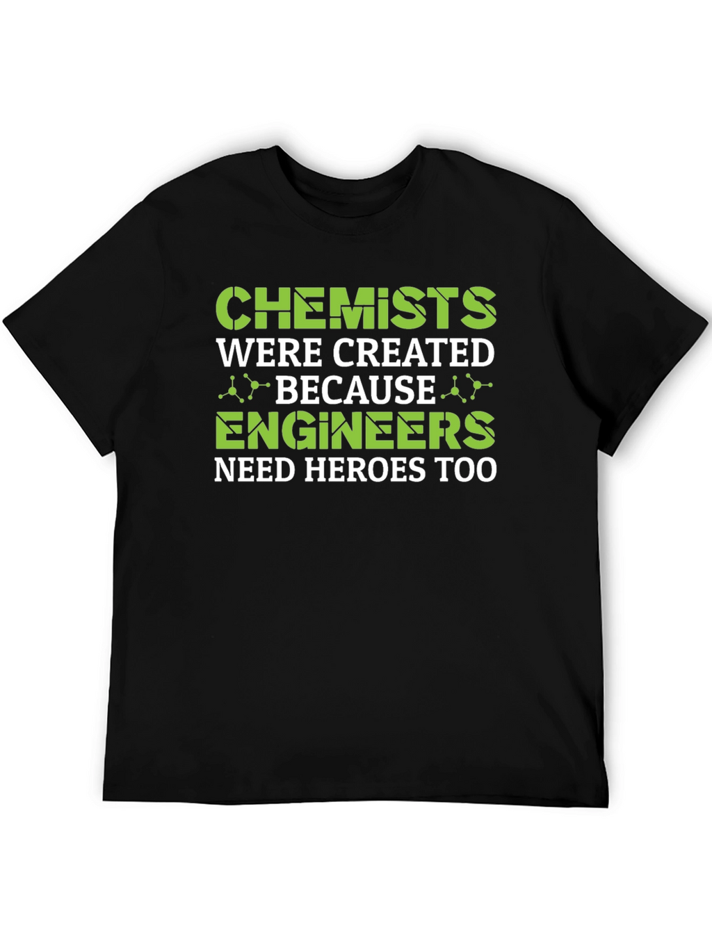 Chemist Engineer Hero Tee - Science Humor Graphic