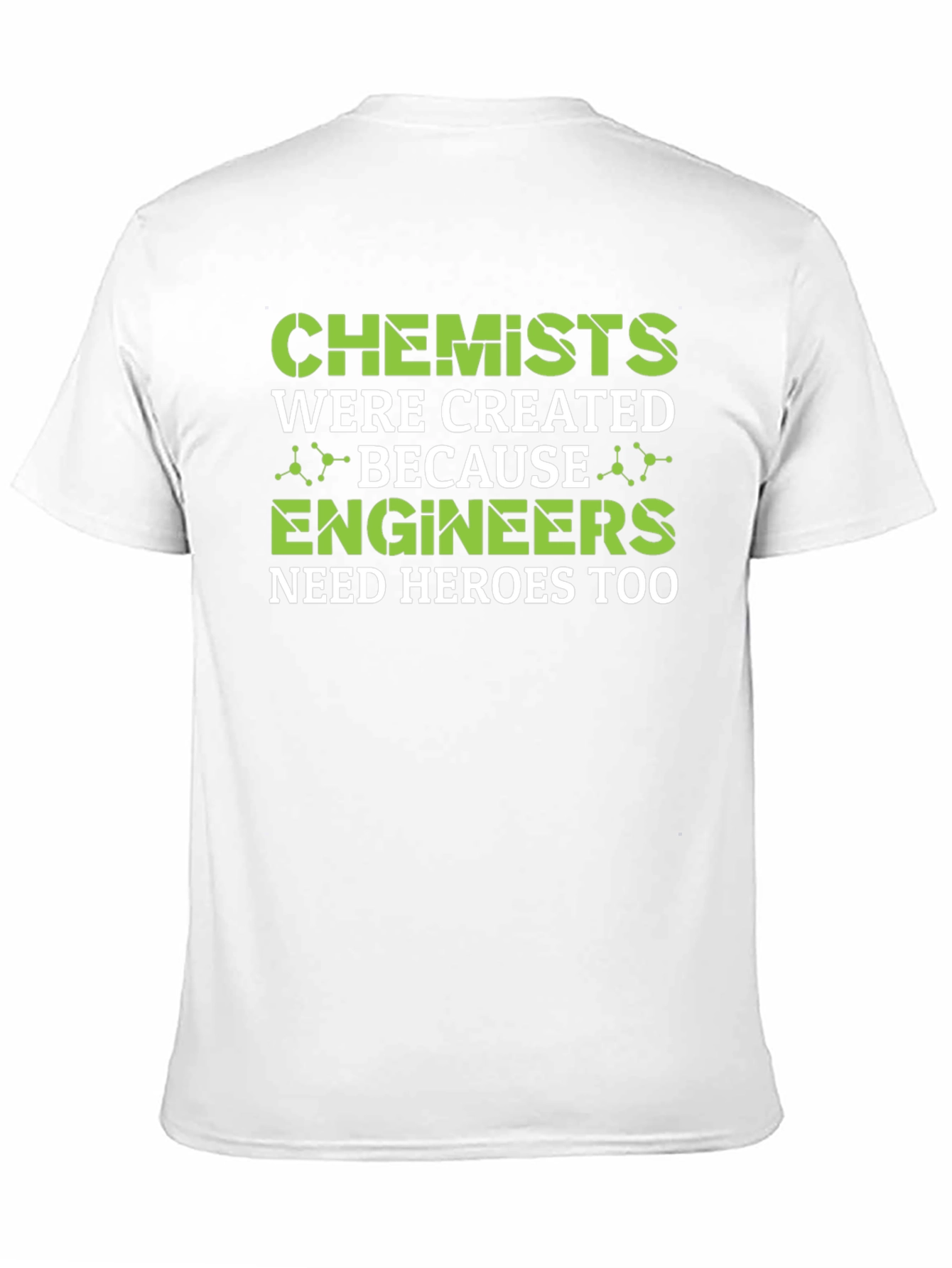 Chemist Engineer Hero Tee - Science Humor Graphic