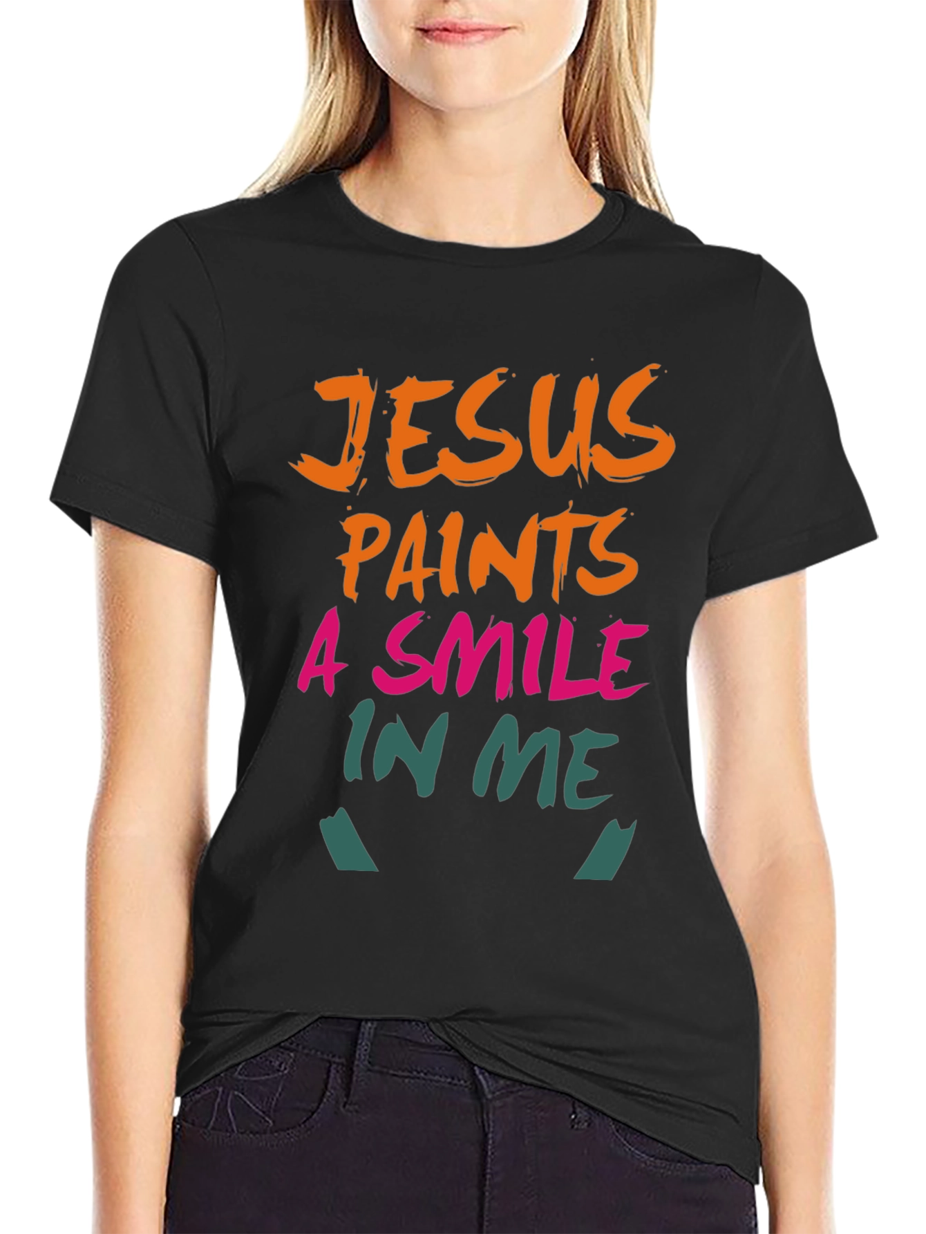 Jesus Paints A Smile In Me T-Shirt