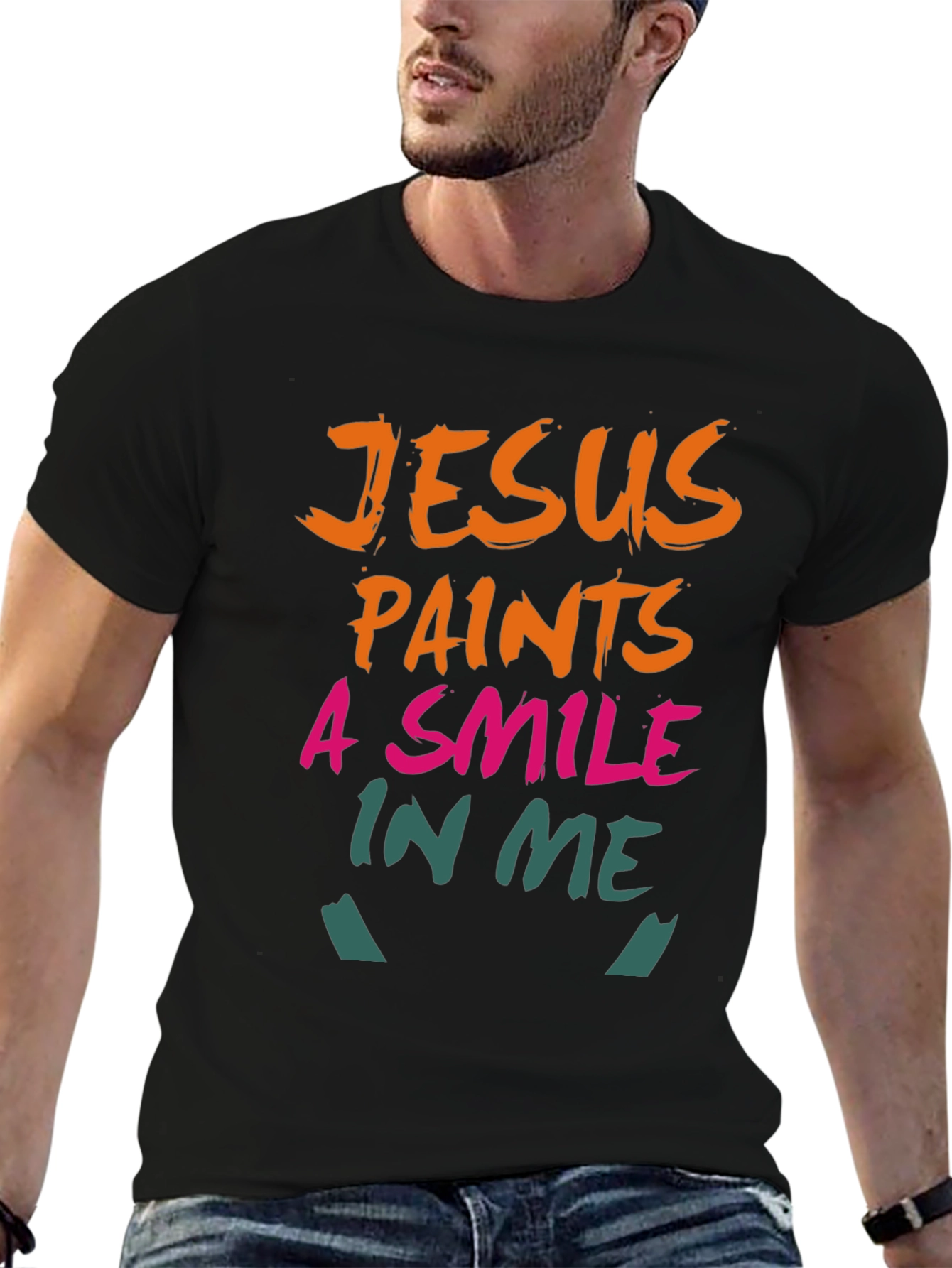 Jesus Paints A Smile In Me T-Shirt