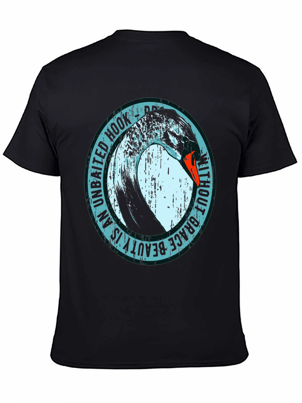 Unbaited Hook Beauty Graphic Tee - Black