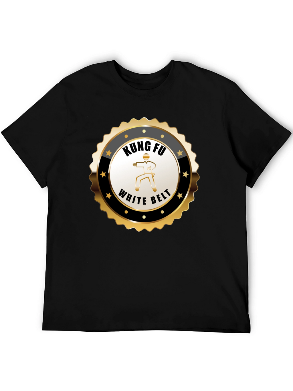 Kung Fu White Belt T-Shirt - Martial Arts Design