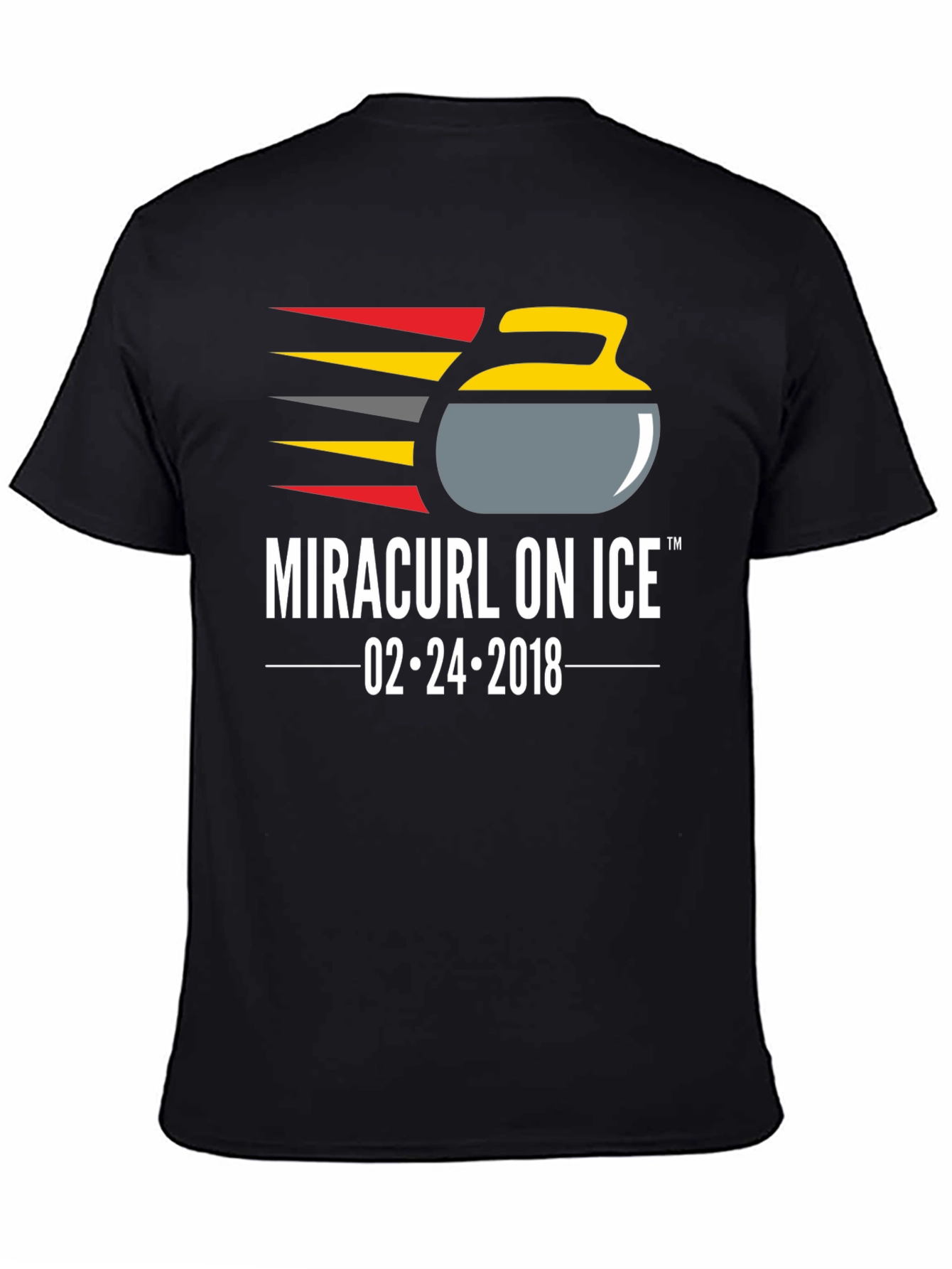 Miracurl On Ice T-Shirt - Curling Fan Apparel
