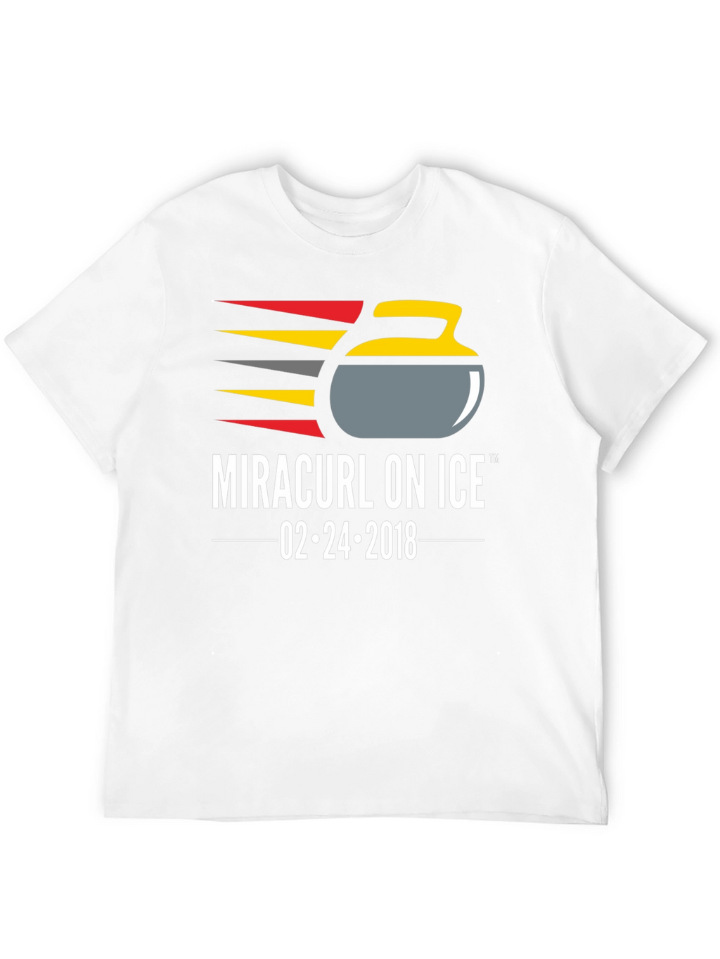 Miracurl On Ice T-Shirt - Curling Fan Apparel