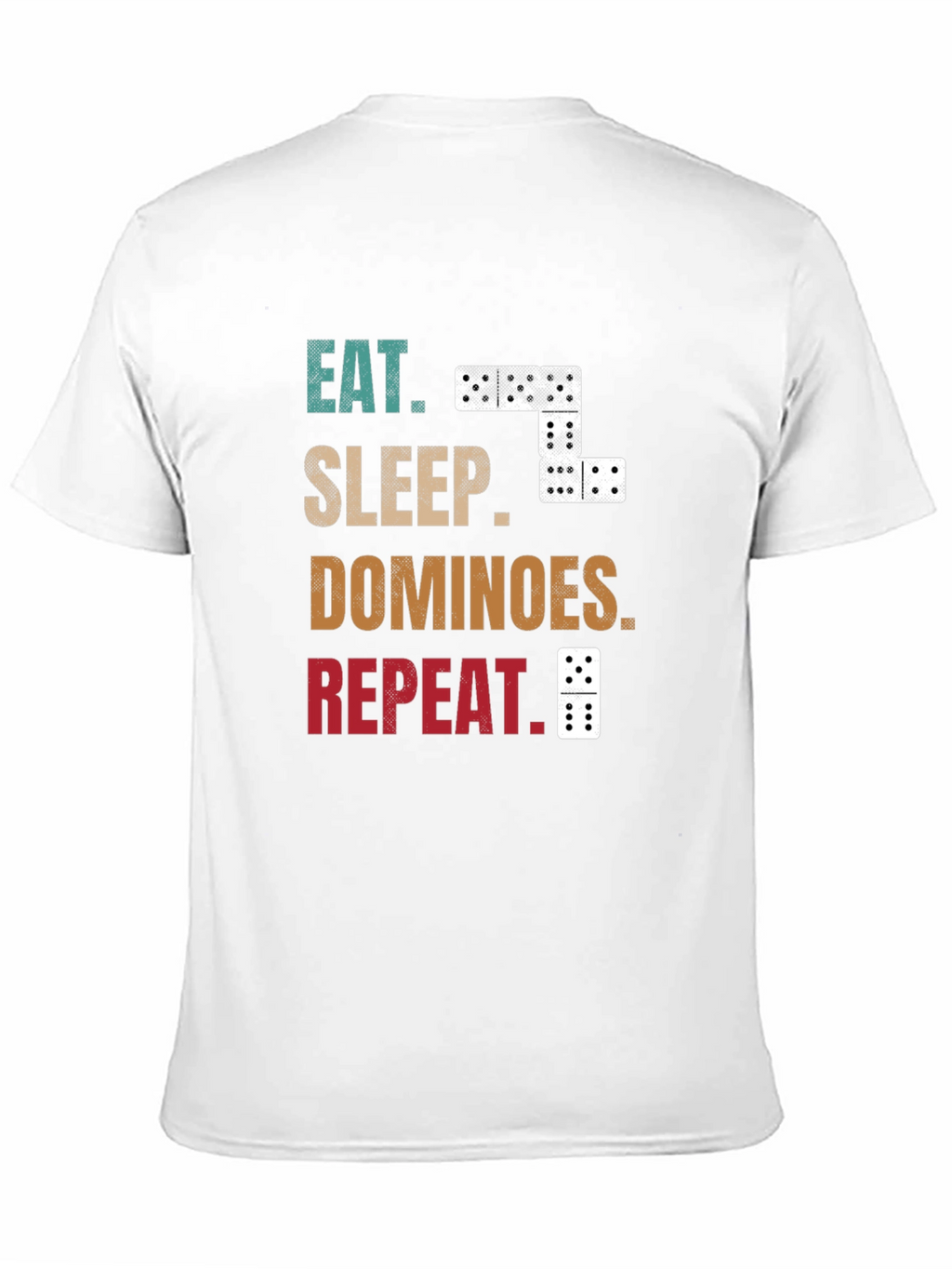 Eat Sleep Dominoes Repeat T-Shirt