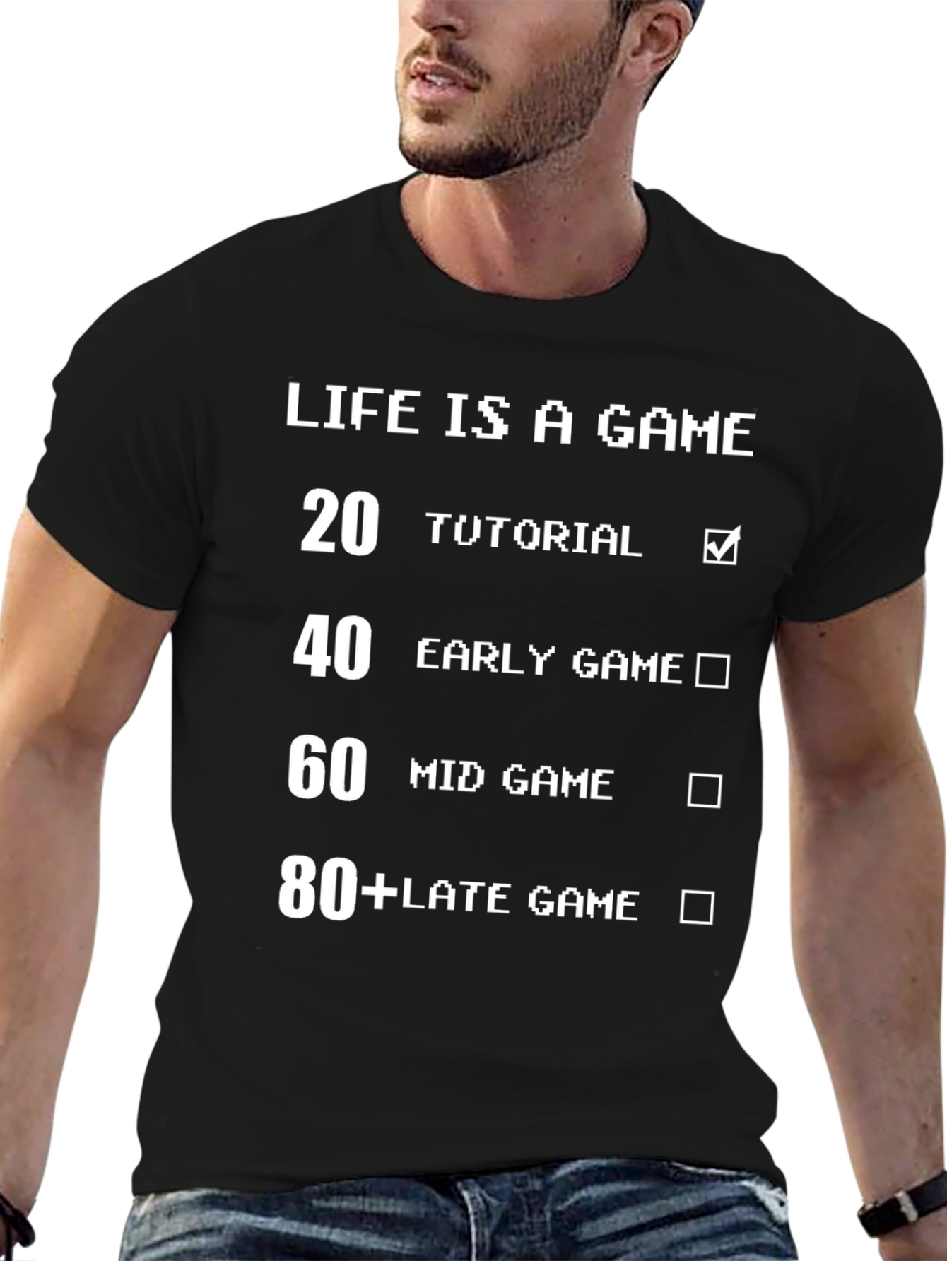 Life is a Game T-Shirt - Gamer Birthday Gift