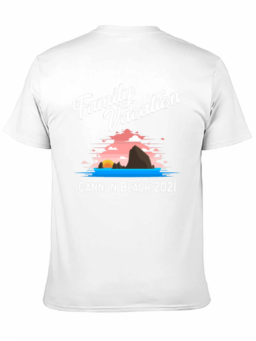 Family Vacation Cannon Beach 2021 T-Shirt