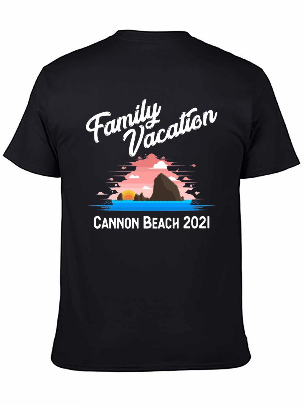 Family Vacation Cannon Beach 2021 T-Shirt
