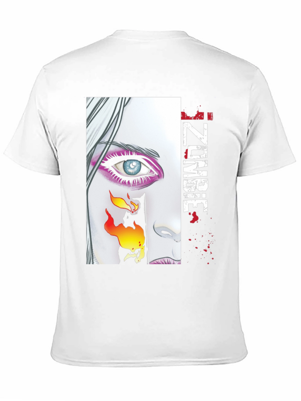 IZombie Graphic Print Black T-Shirt