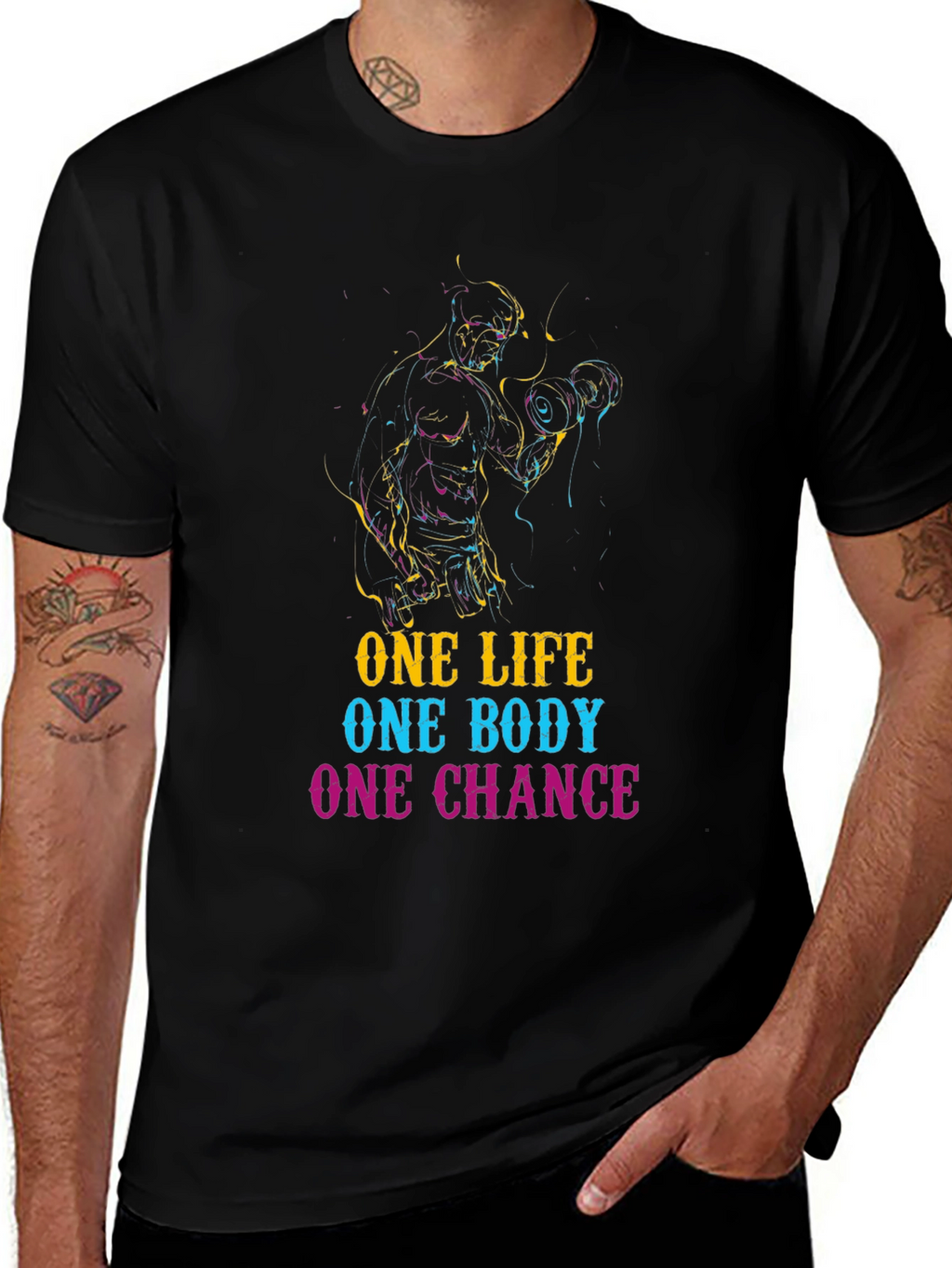 One Life Body Chance Graphic Tee